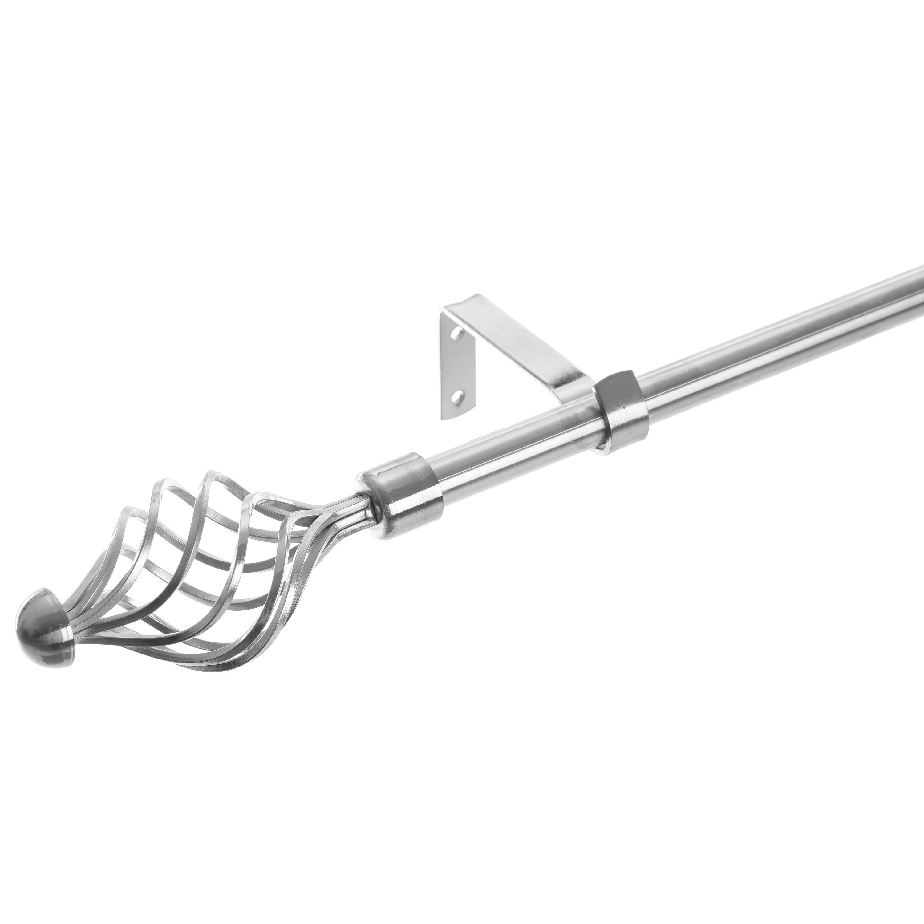 BARRA EXTENSIBLE 160-300CM METAL CROMO