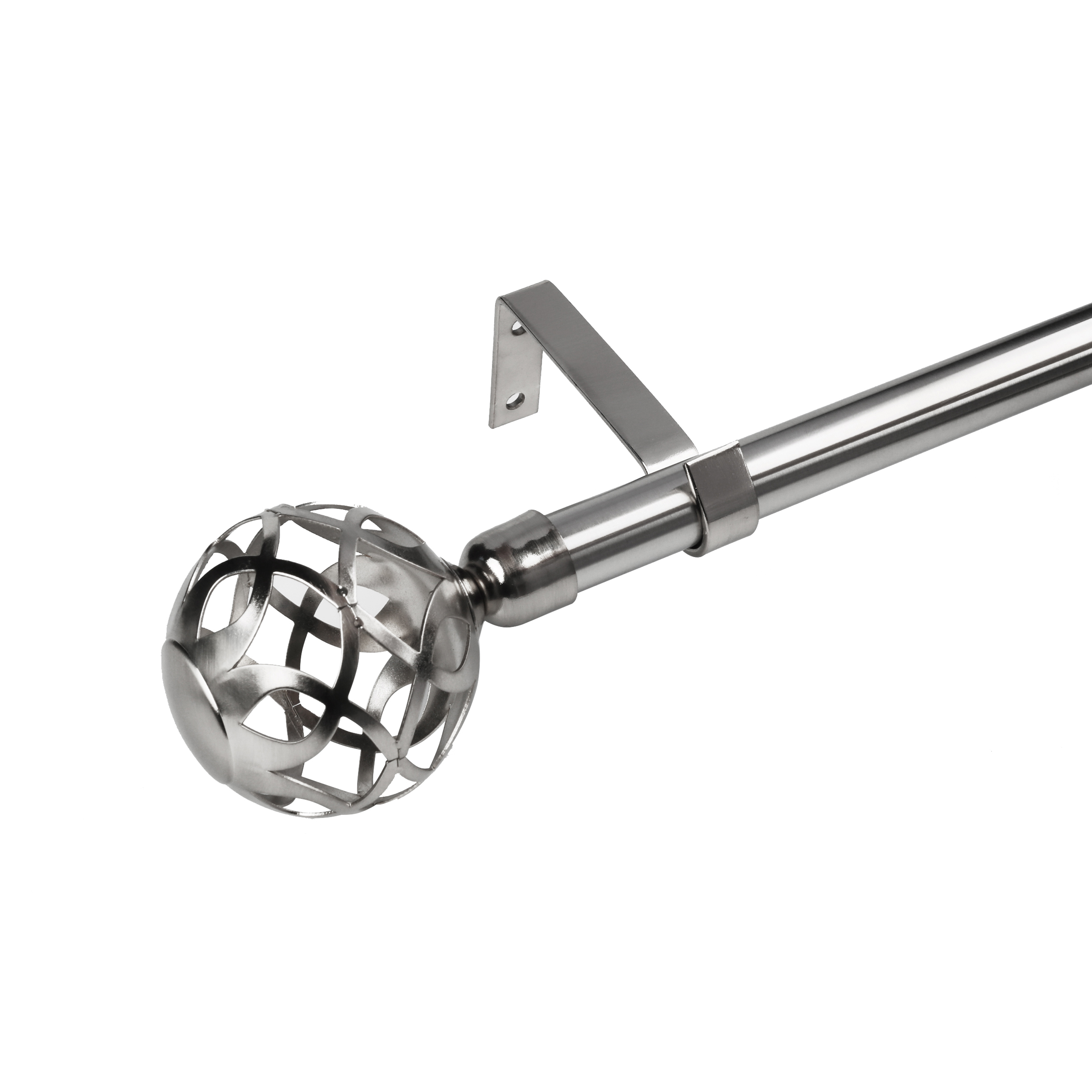 BARRA EXTENSIBLE 160-300CM METAL CROMO