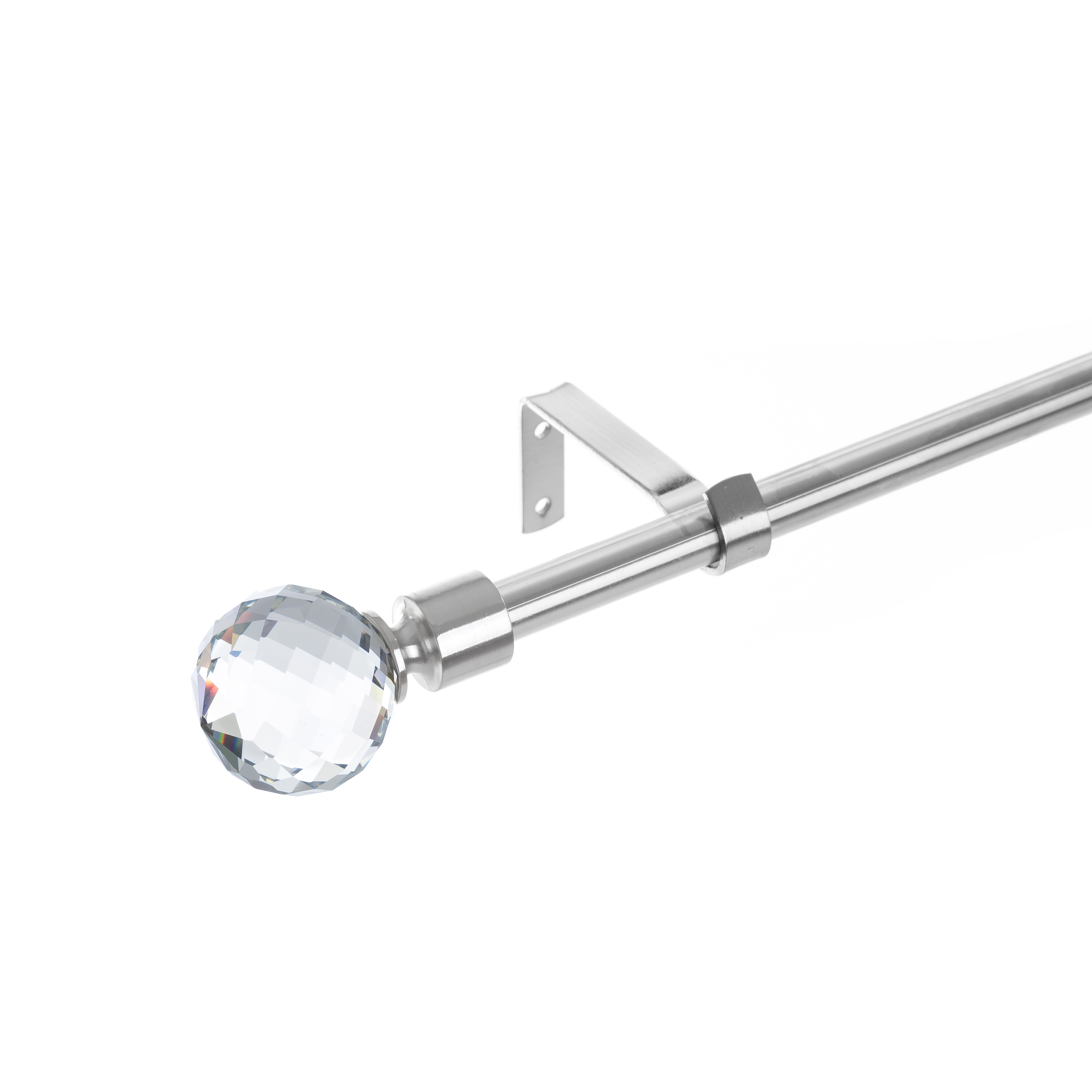 BARRA EXTENSIBLE 122-211CM METAL CROMO