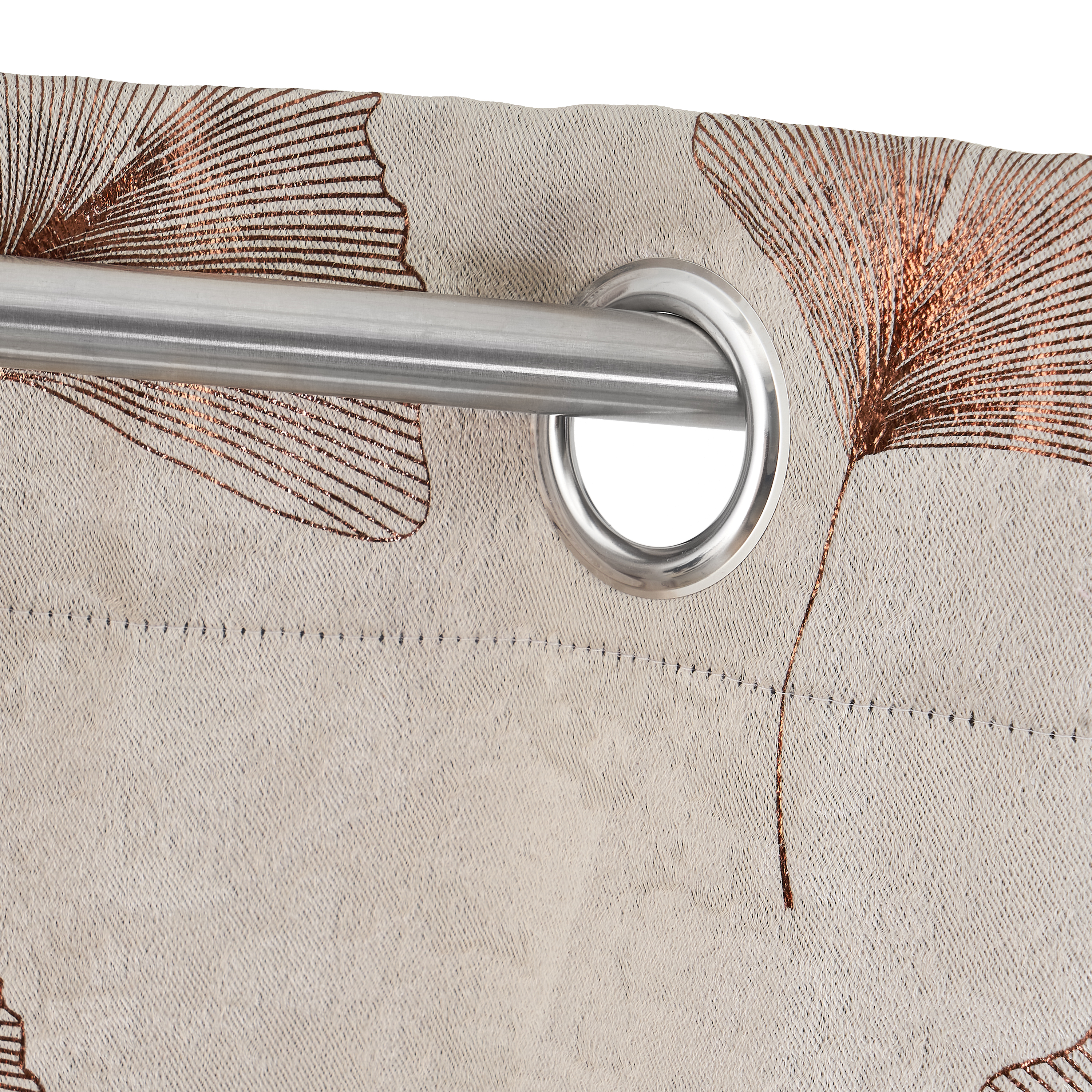 CORTINA ANTELINA OPACA IMPRESO GINKGO22 140 X 260 3