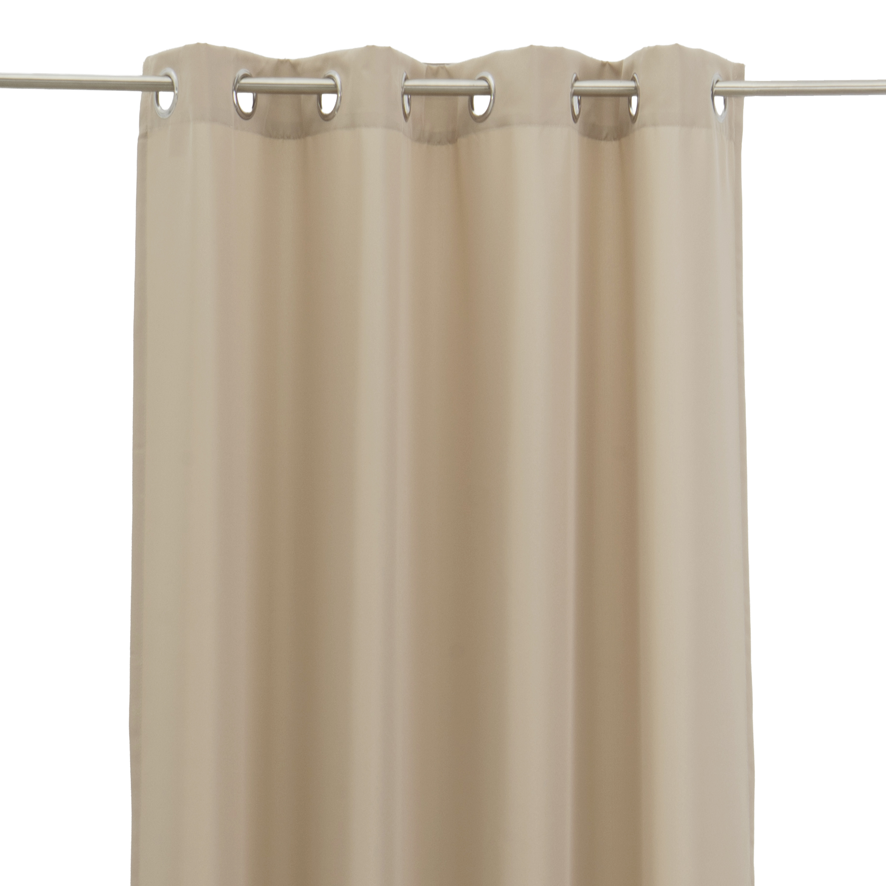 CORTINA LONETA TEÑIDA MAGIC BEIGE 140 X 260 CM 5