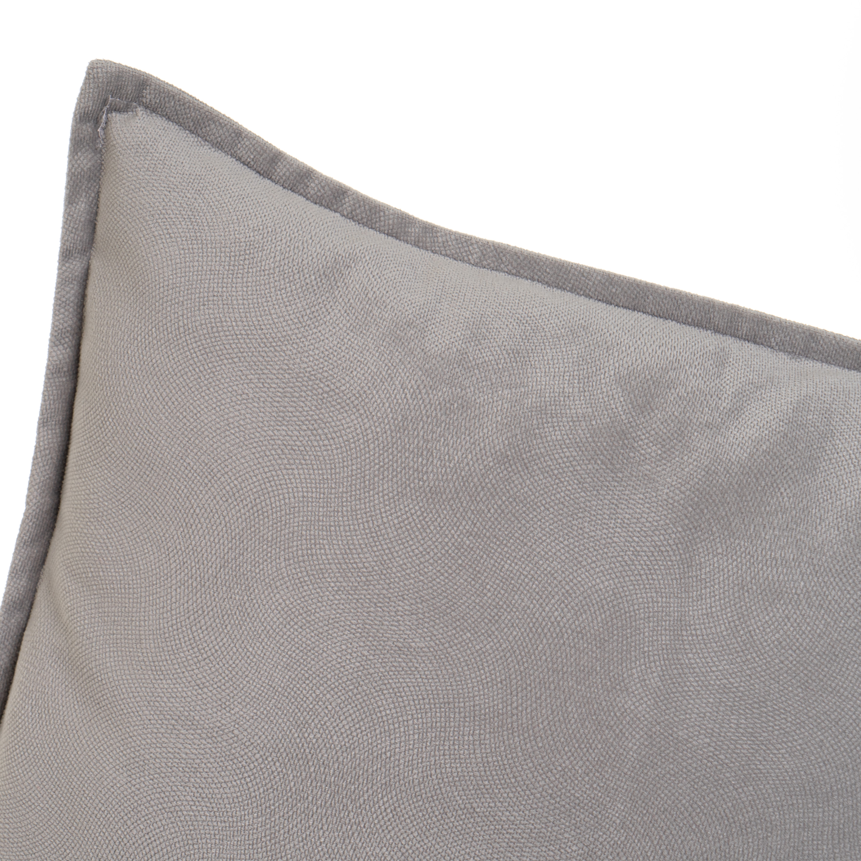 COJÍN BURN OUT VELVET ESTELA GRIS 55 X 55 CM 2