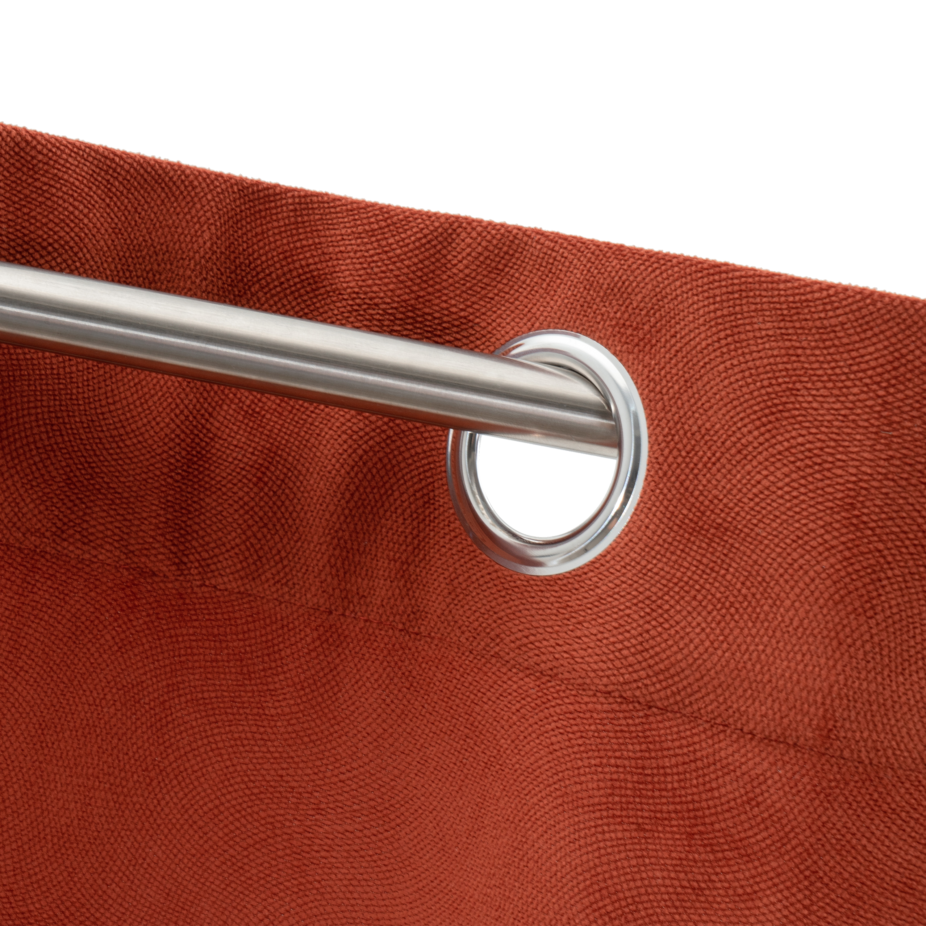 CORTINA BURN OUT VELVET ESTELA TEJA 140 X 260 CM 3