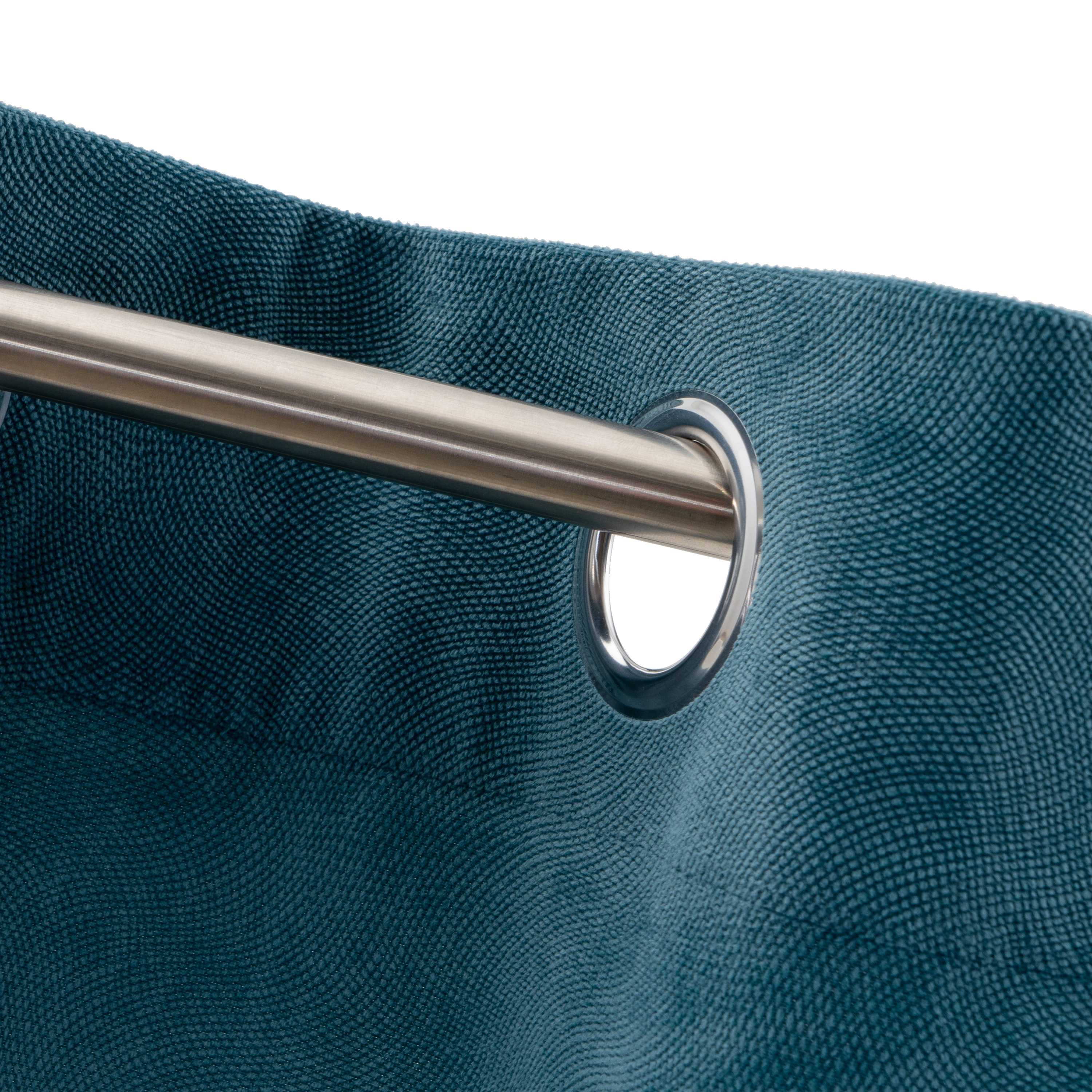 CORTINA BURN OUT VELVET ESTELA AZUL 140 X 260 CM 3
