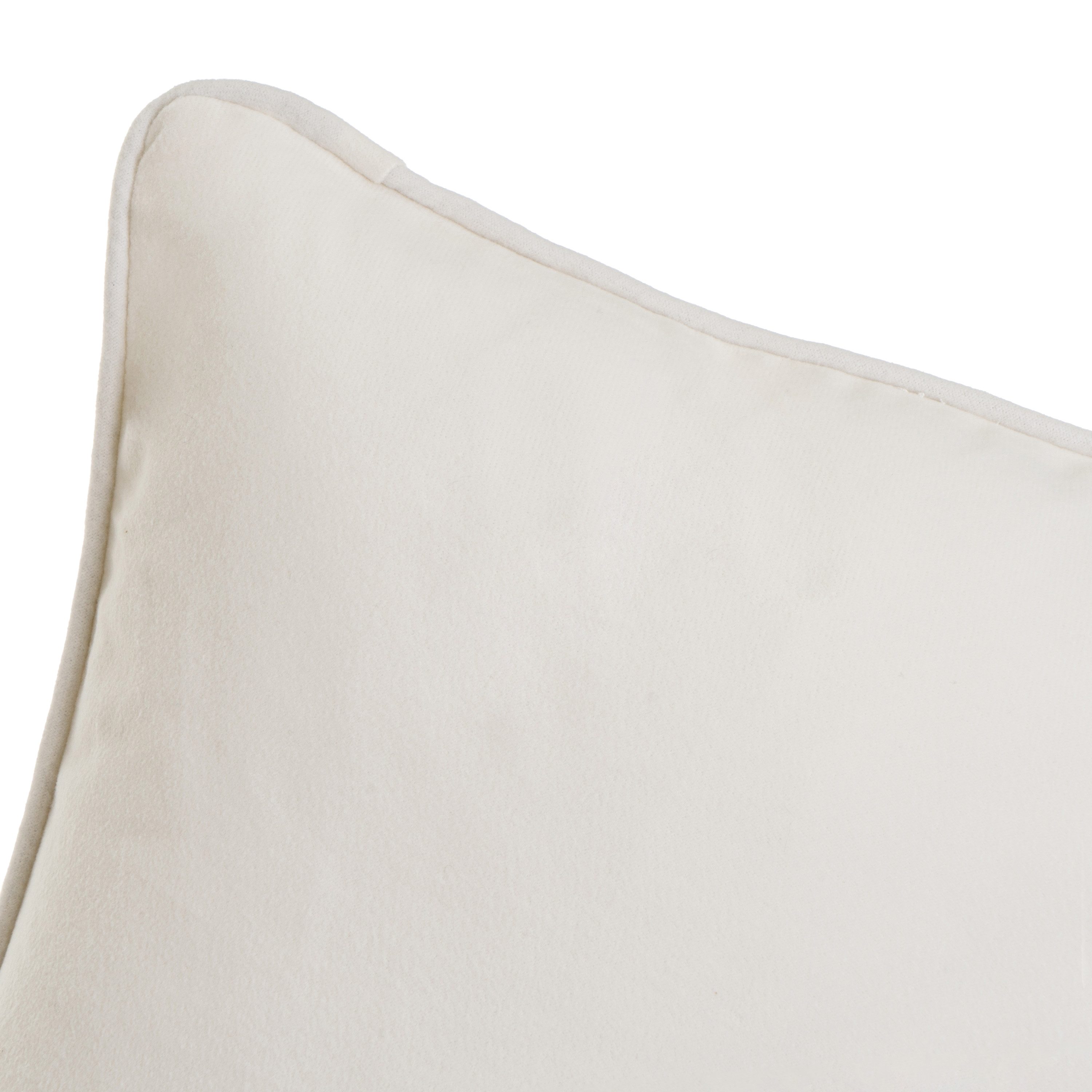 COJÃ Â N FAUX COTTON VELVET UP&DOWN NATURAL 50 X 30 2