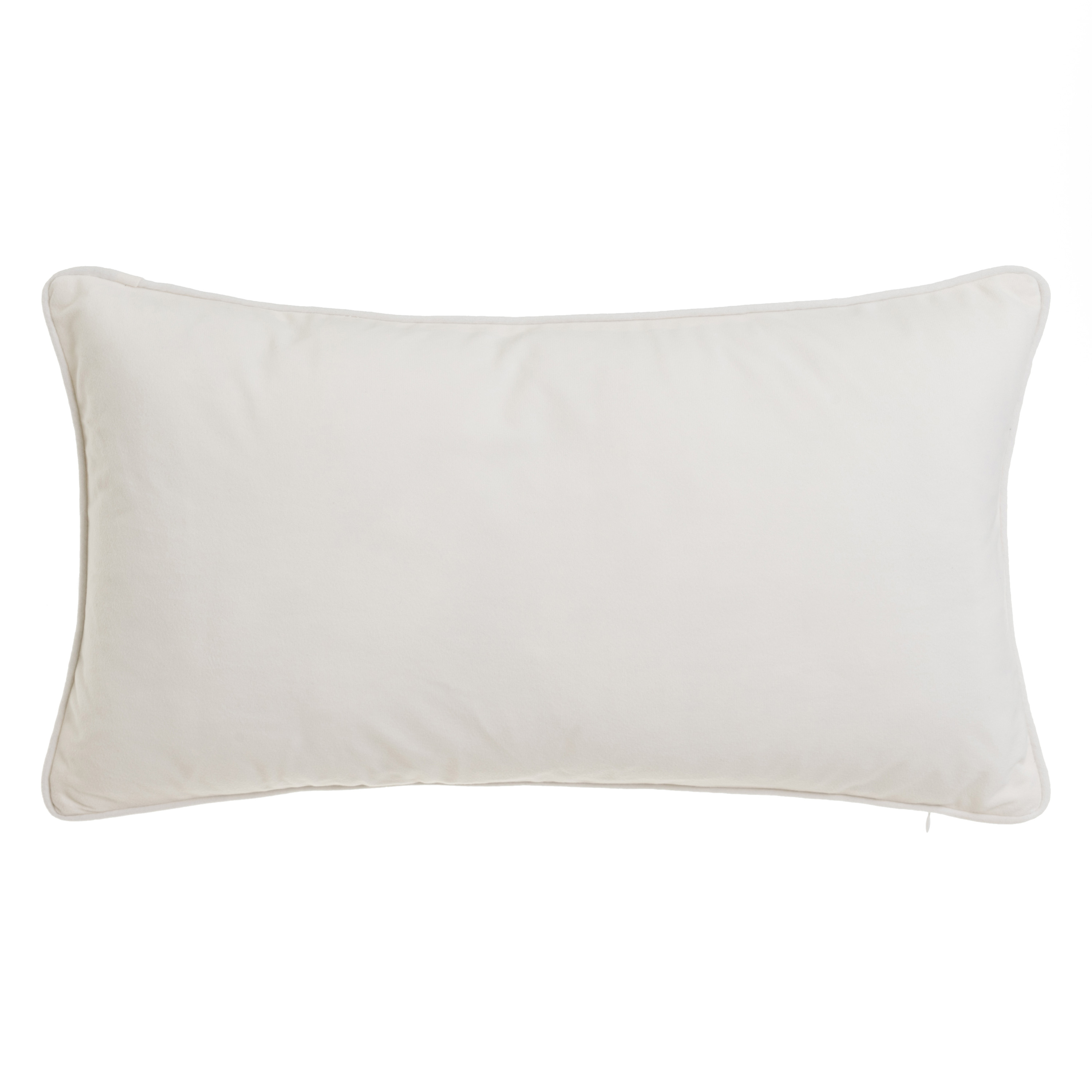 COJÃ Â N FAUX COTTON VELVET UP&DOWN NATURAL 50 X 30