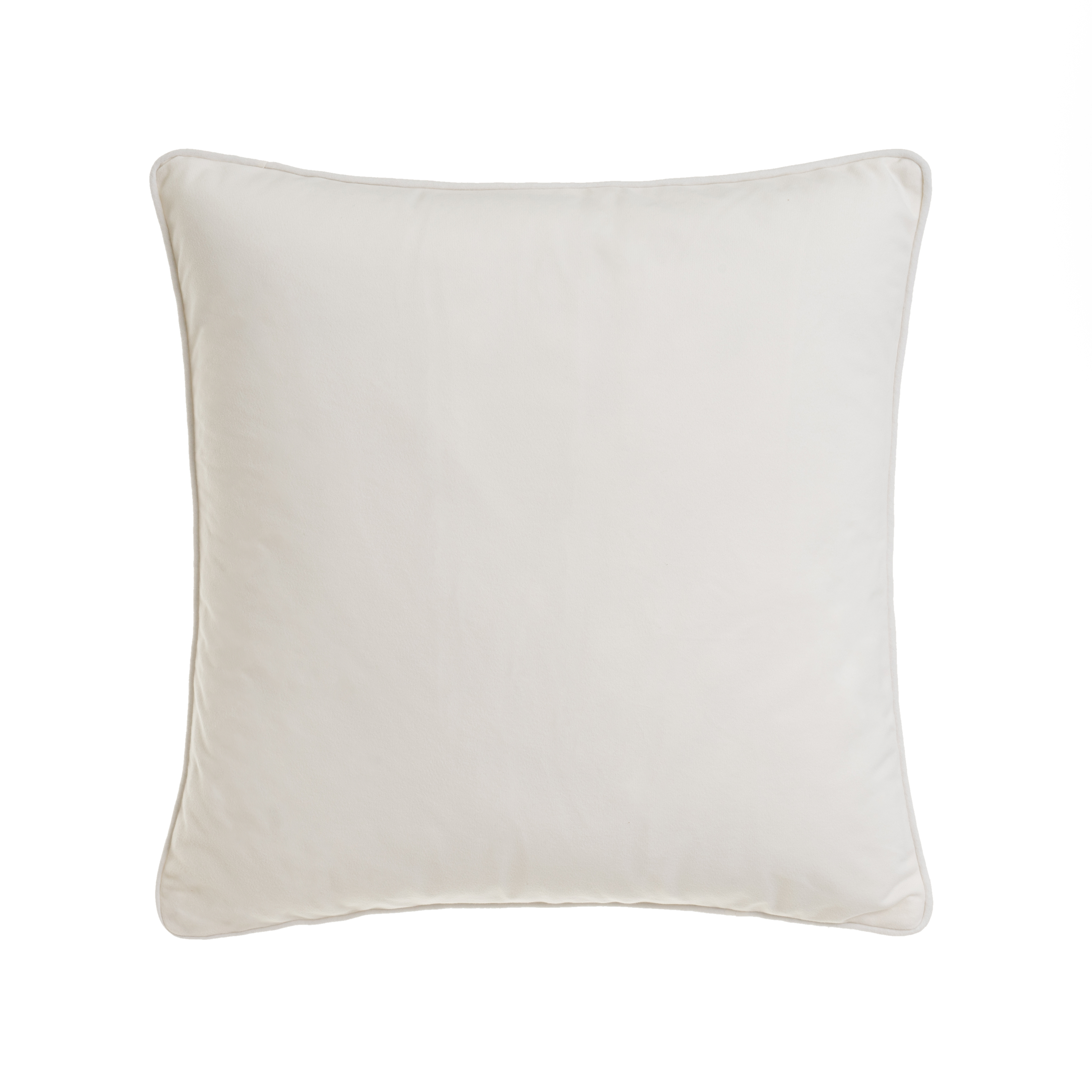 COJÃ Â N FAUX COTTON VELVET UP&DOWN NATURAL 45 X 45