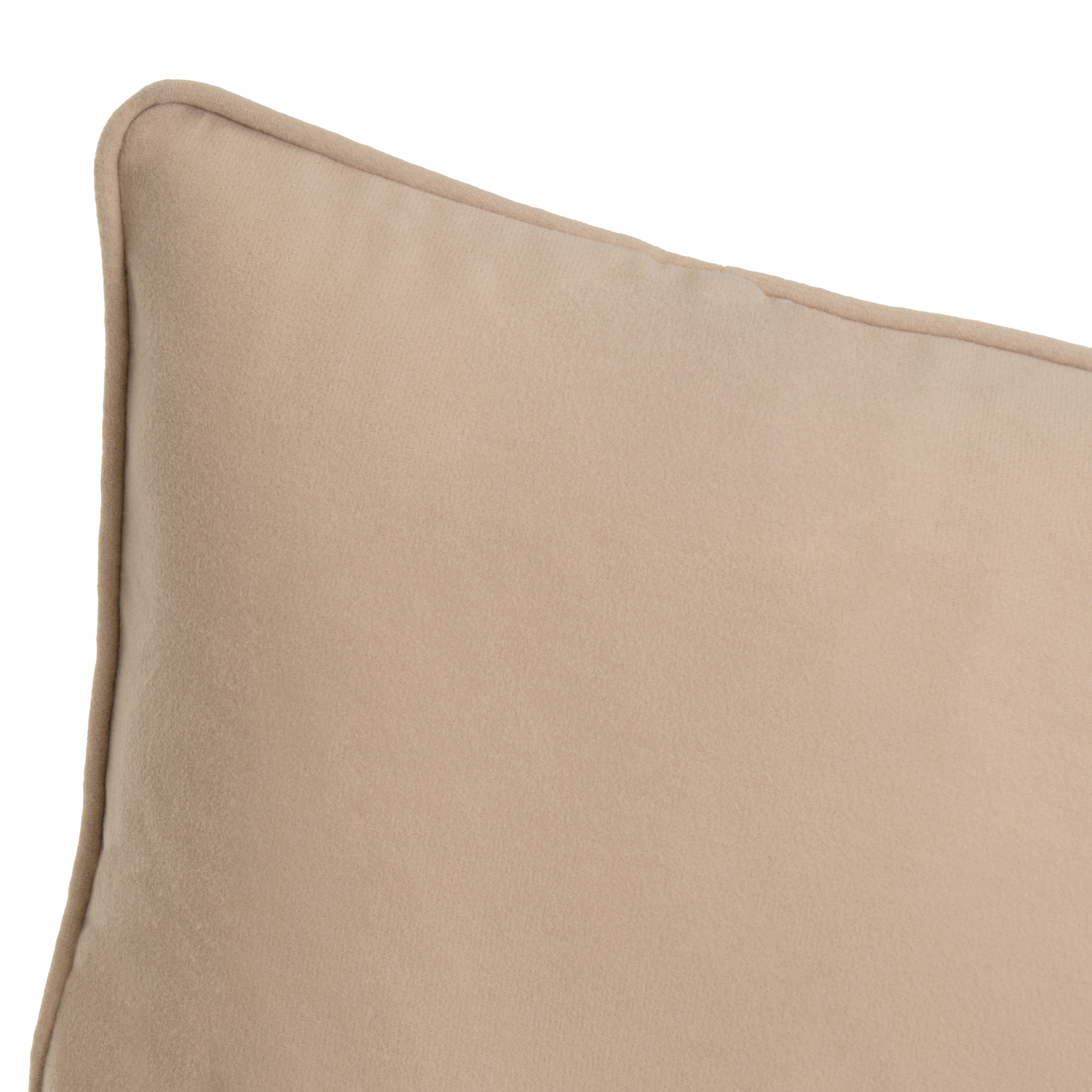 COJÃ Â N FAUX COTTON VELVET UP&DOWN BEIGE 50 X 30  2