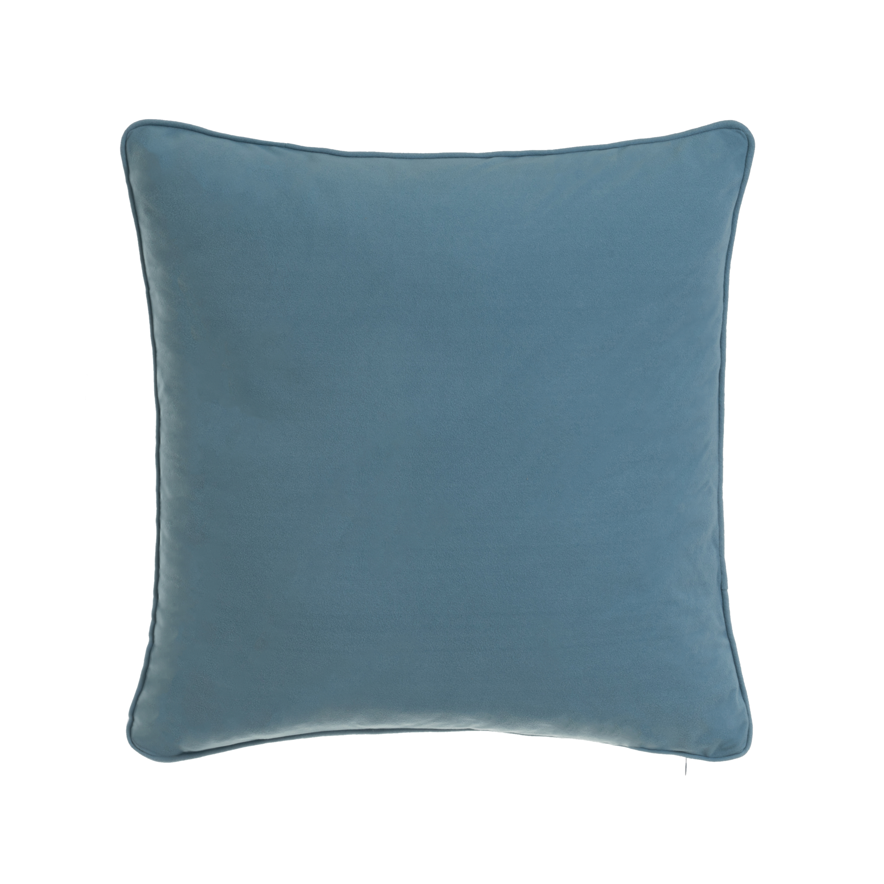 COJÃ Â N FAUX COTTON VELVET UP&DOWN AZUL 45 X 45 