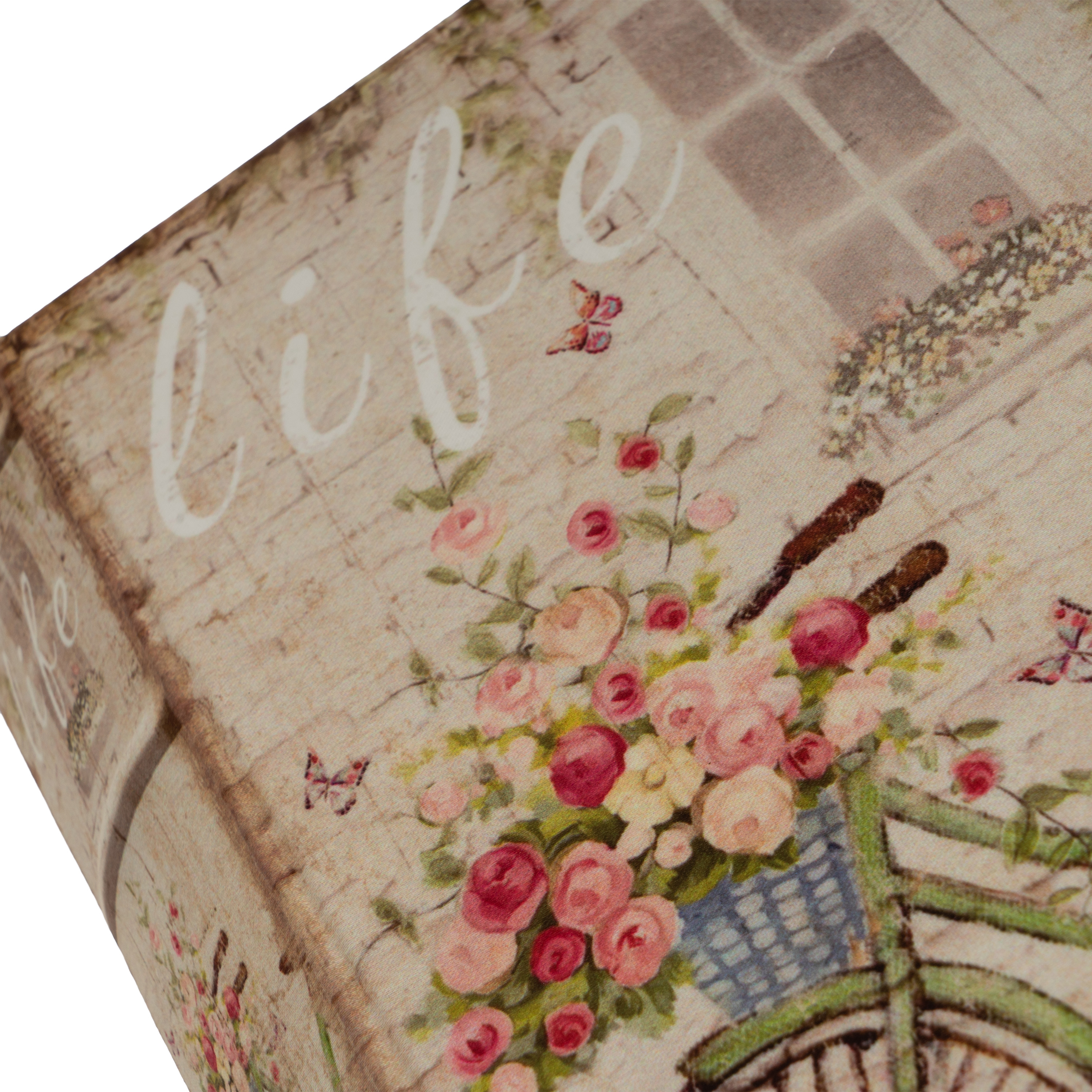 LIBRO LIFE SEDA-MDF-METAL 16 X 5 X 24 CM ROSA 3