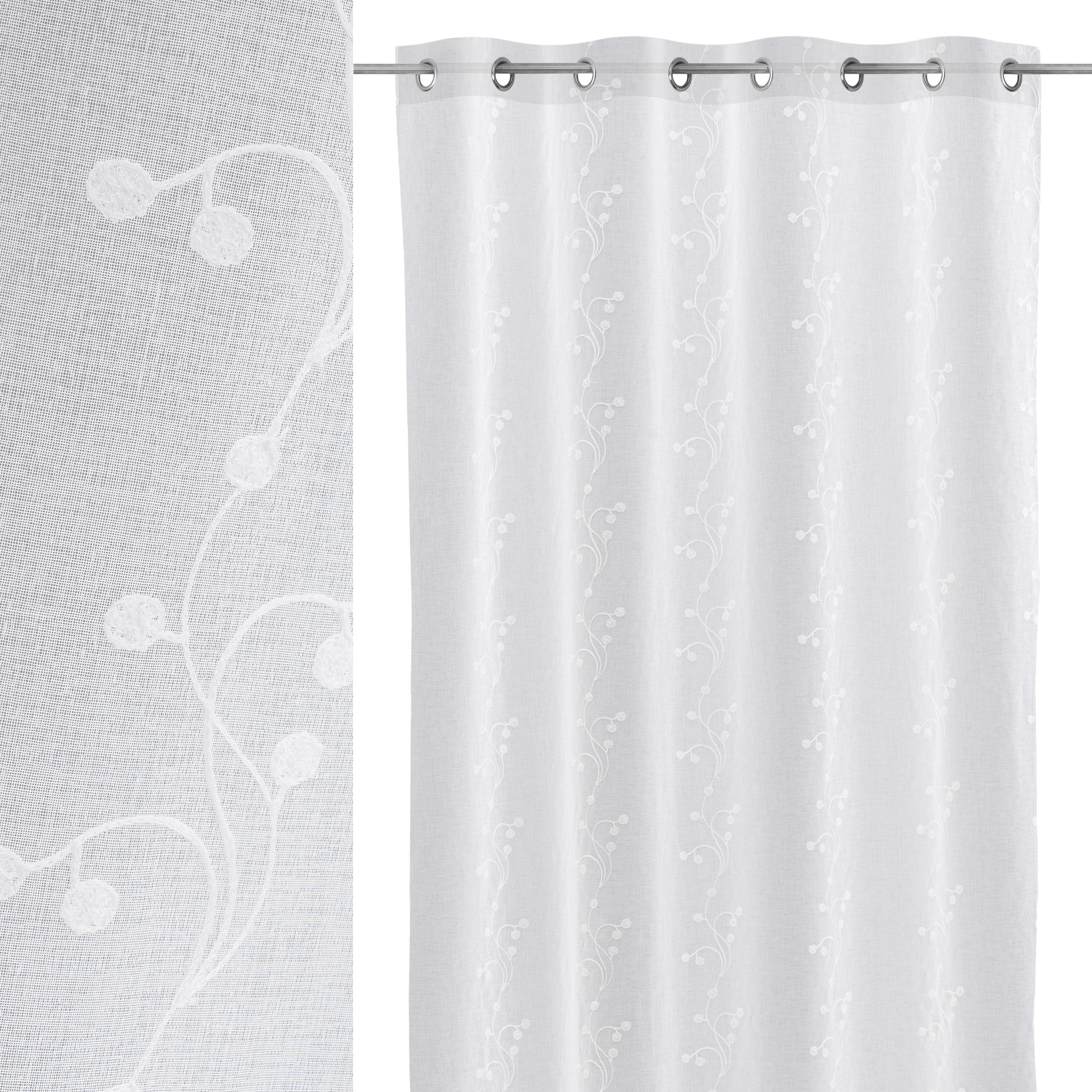 VISILLO DOLLY BORDADO BLANCO 14X260CM 1