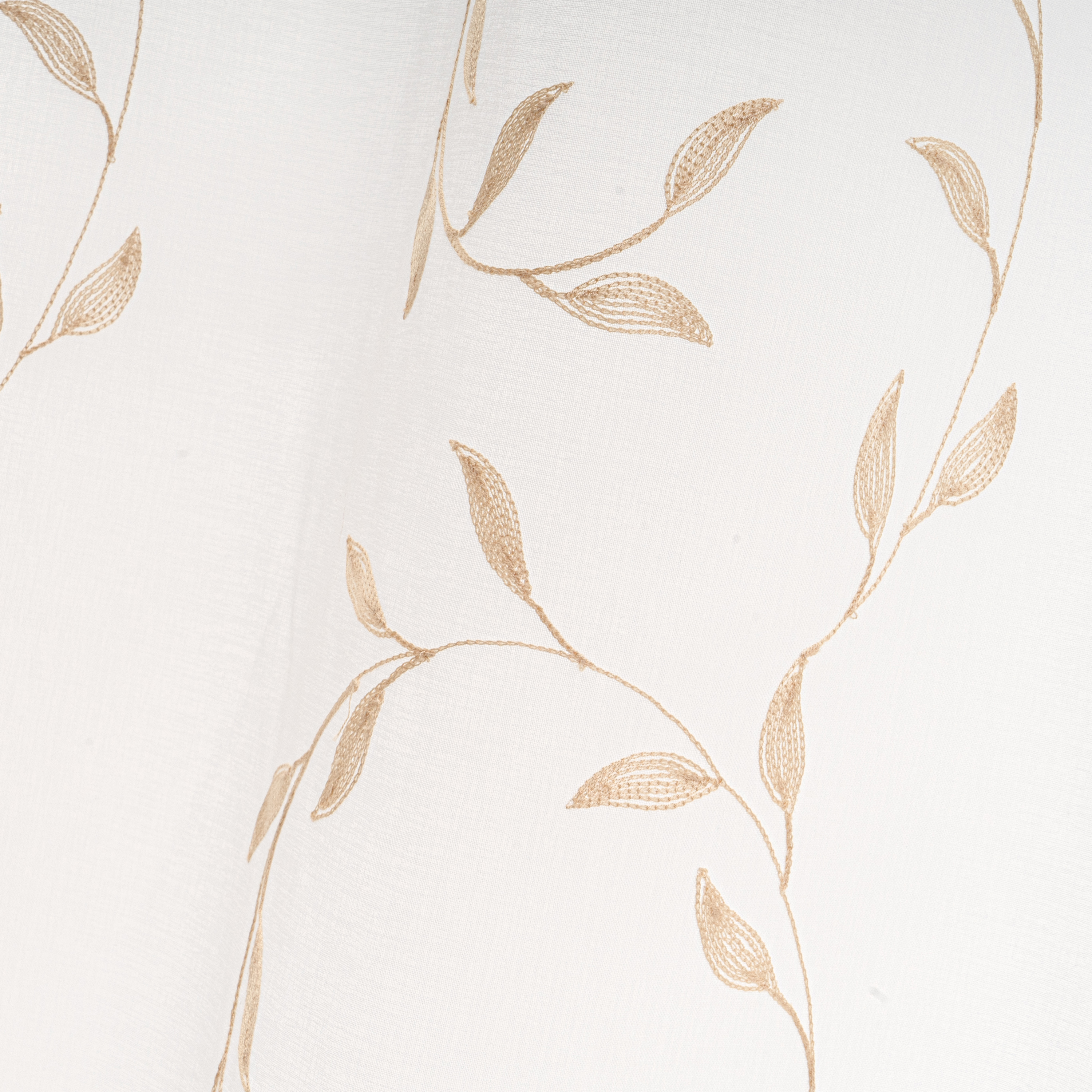 CORTINA TEJIDO PLANO 140X260CM BLANCO 2