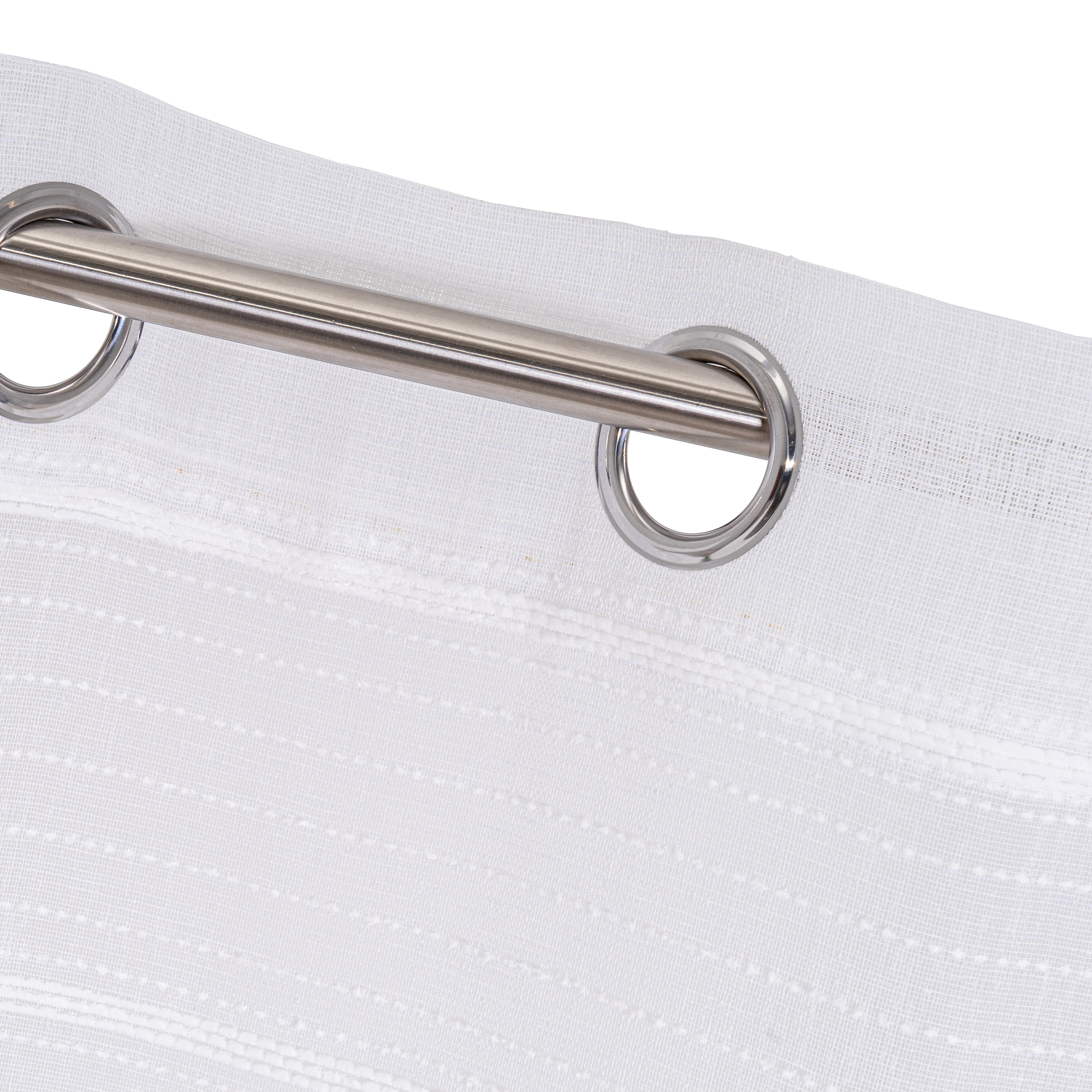 CORTINA FAUX LINEN BLANCO 140X260CM 3