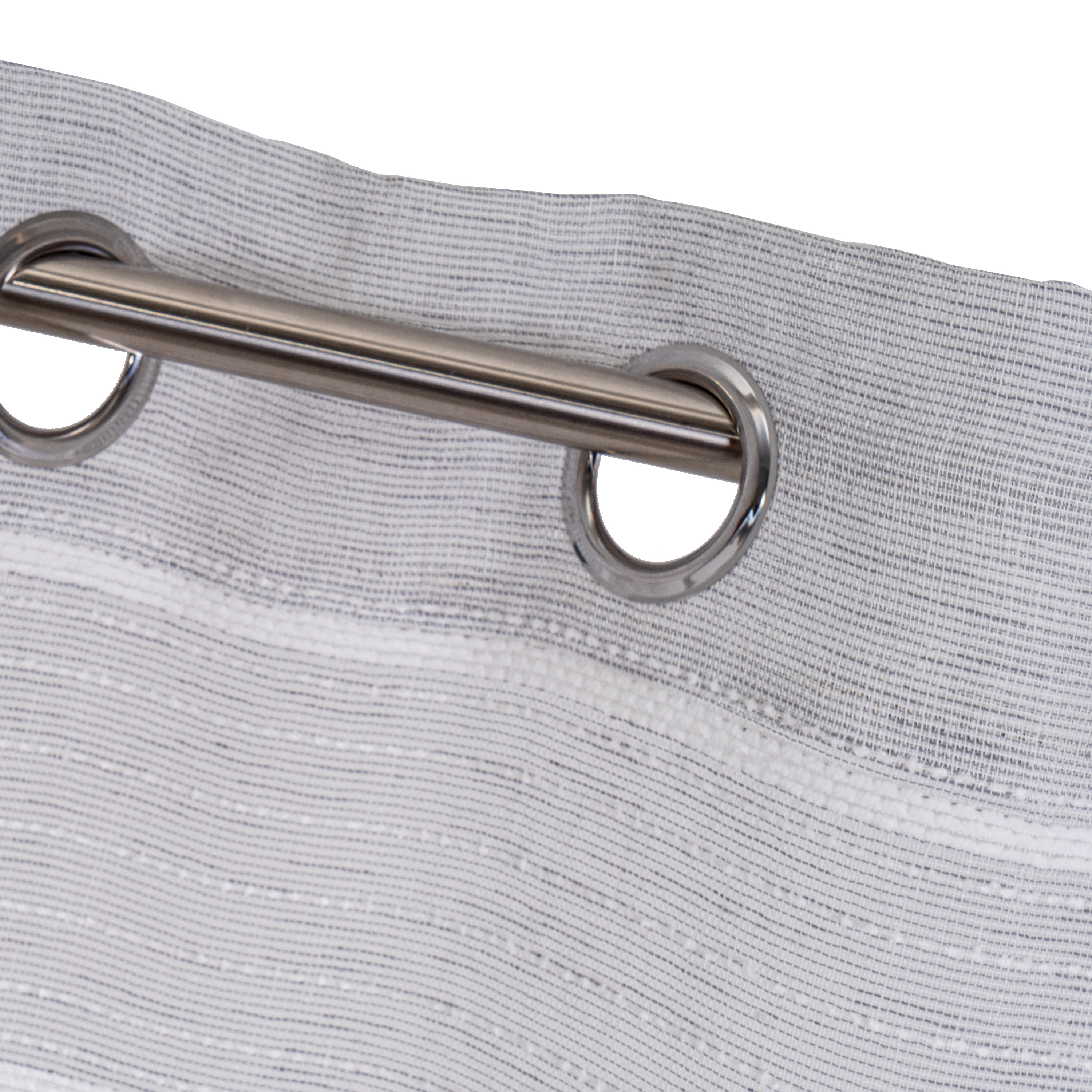 CORTINA FAUX LINEN WIND POLIESTER GRIS 140 X 260 C 2