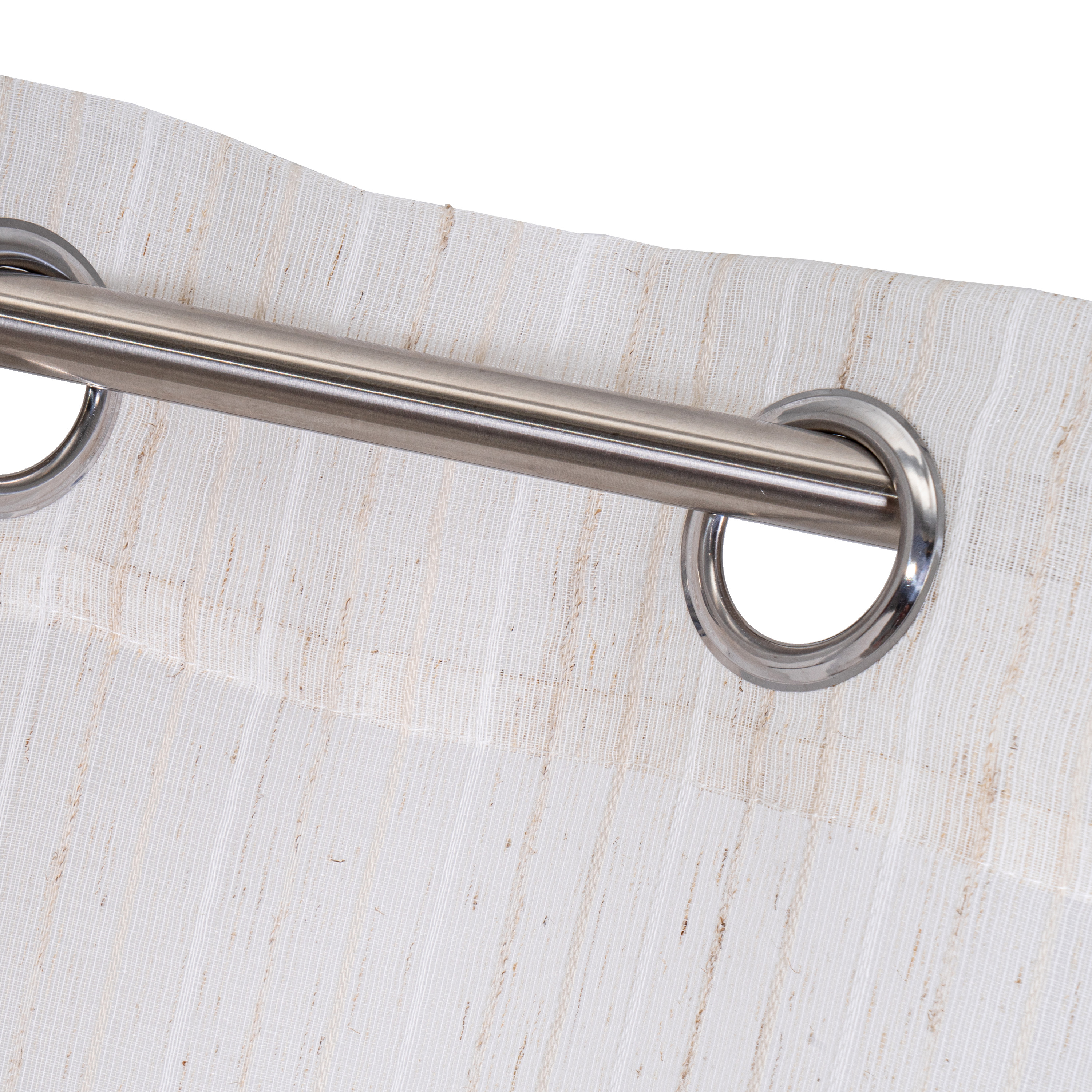 VISILLO POLY-LINEN RAYADO RIVERS NATURAL 140X260CM 3