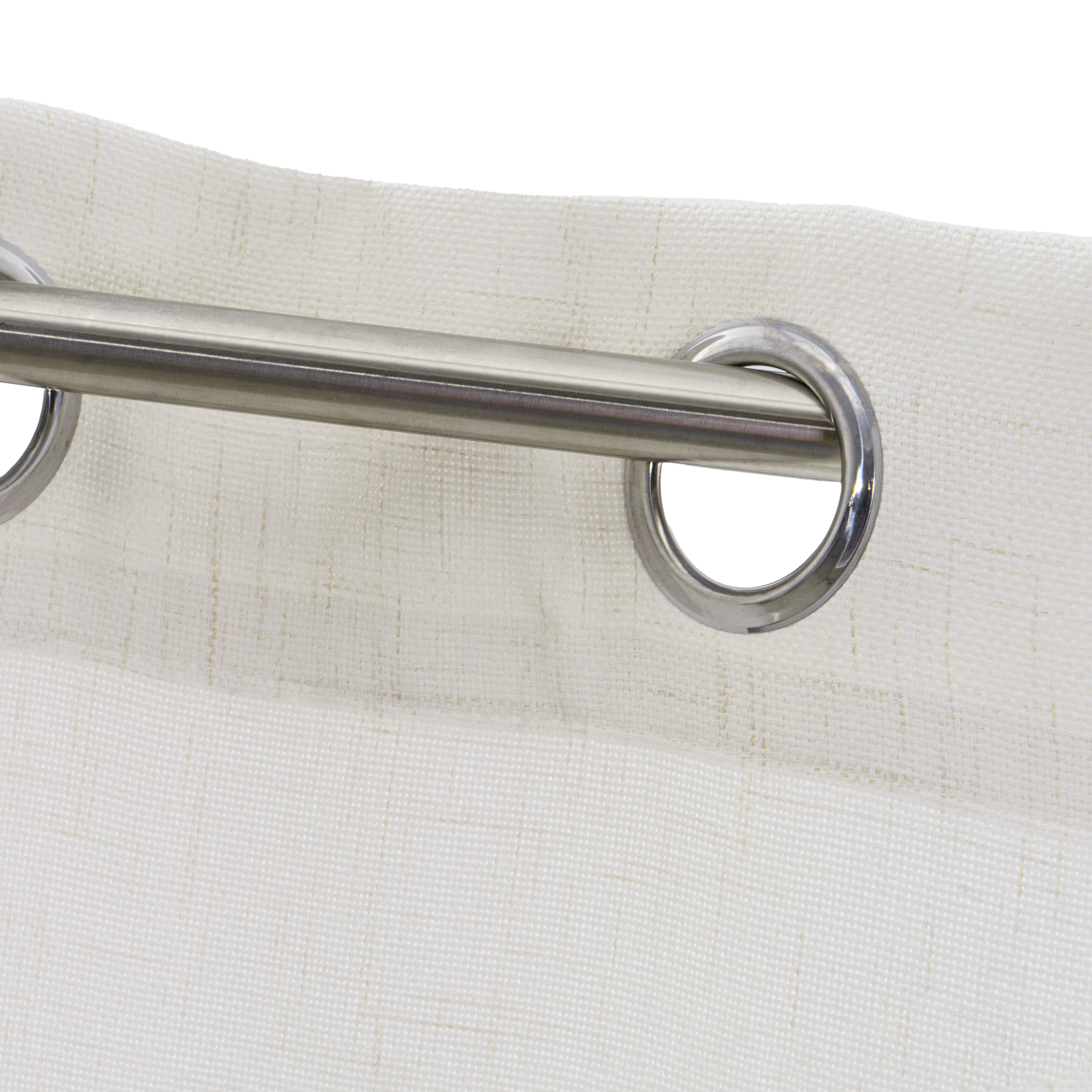 CORTINA FAUX COTTON NATUR BLANCO 140X260CM 2