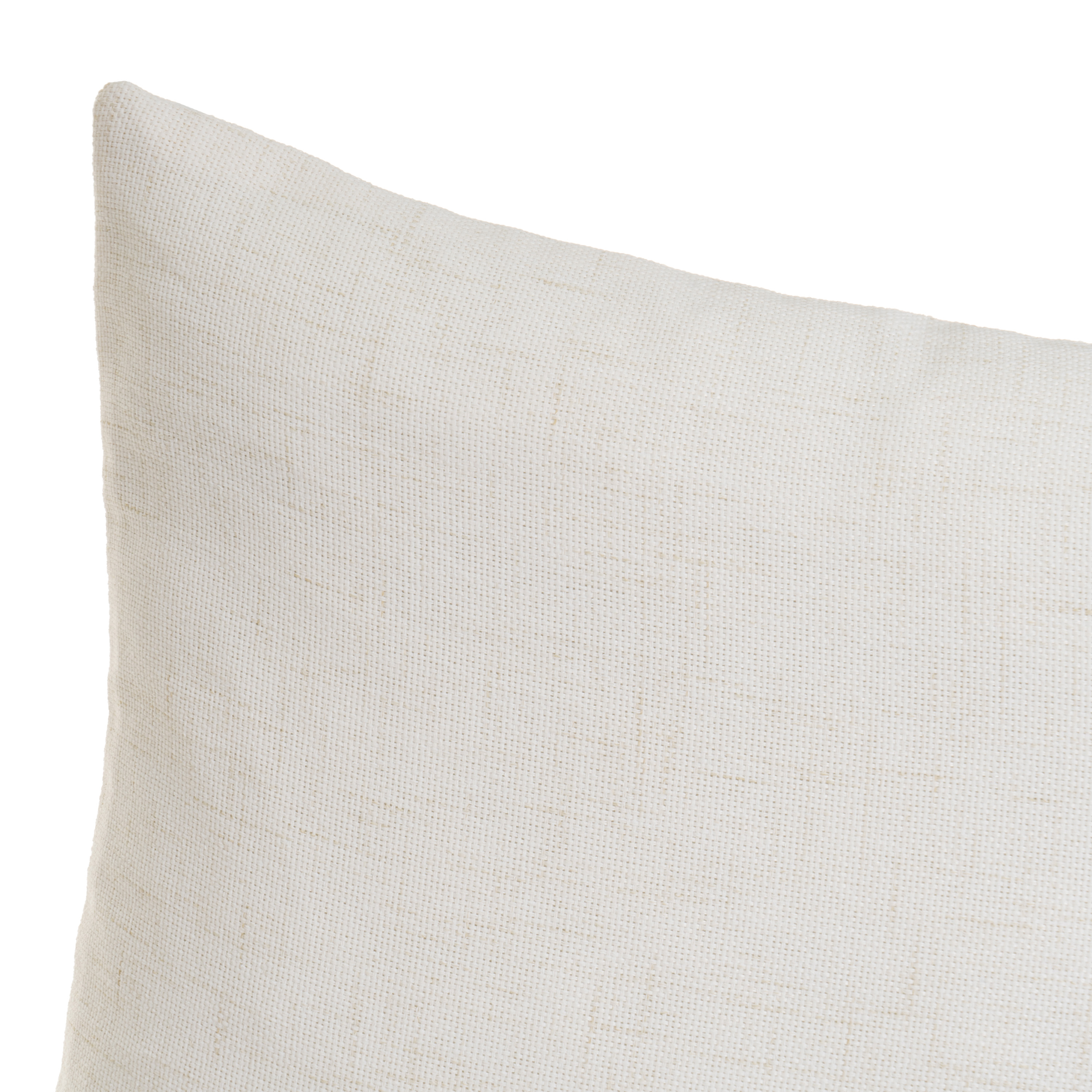 COJÃ Â N FAUX COTTON TEÃ Â IDO NATUR BLANCO 45 X 4 2