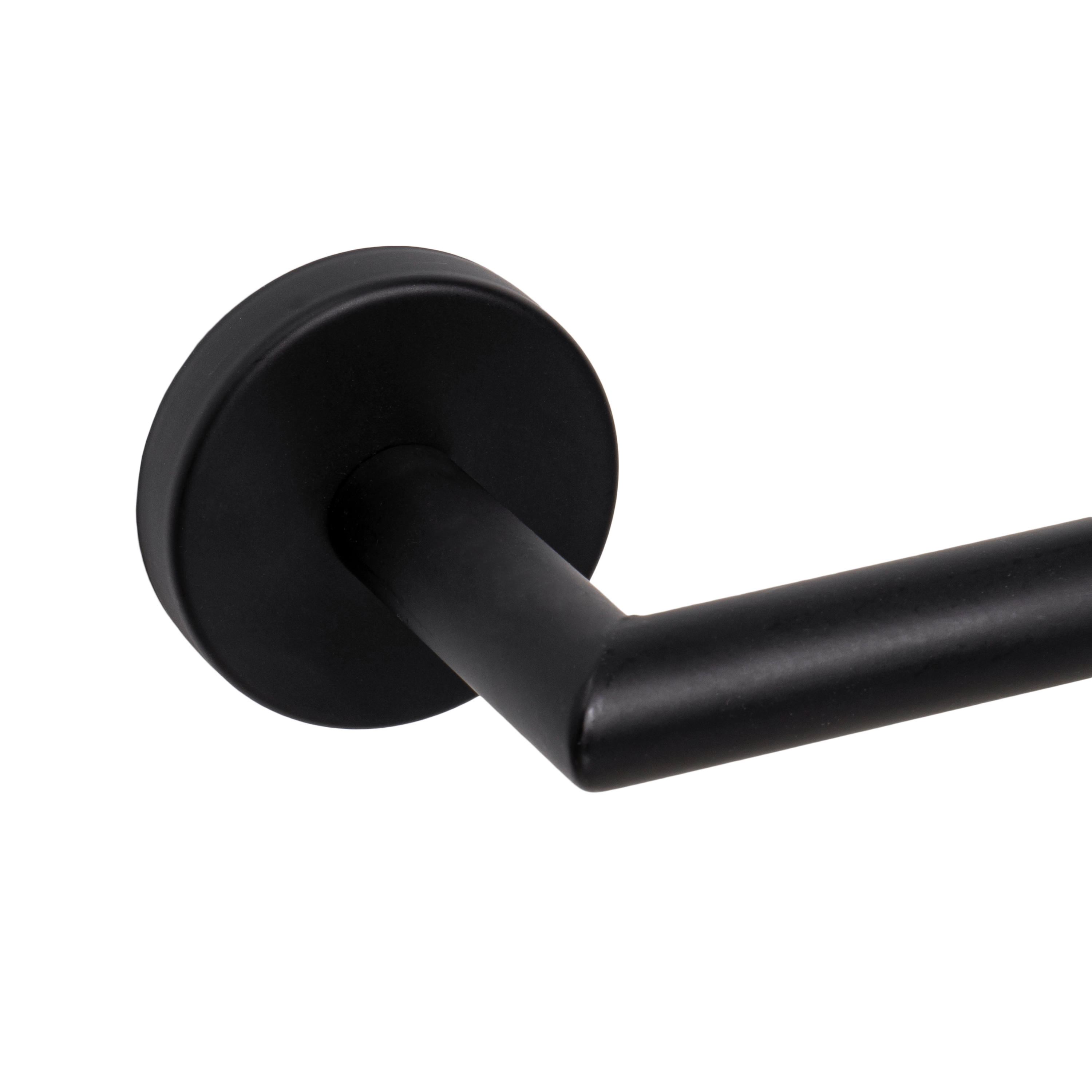 PORTARROLLOS METAL-BAMBÚ NEGRO 18 X 8 X 5 CM 2