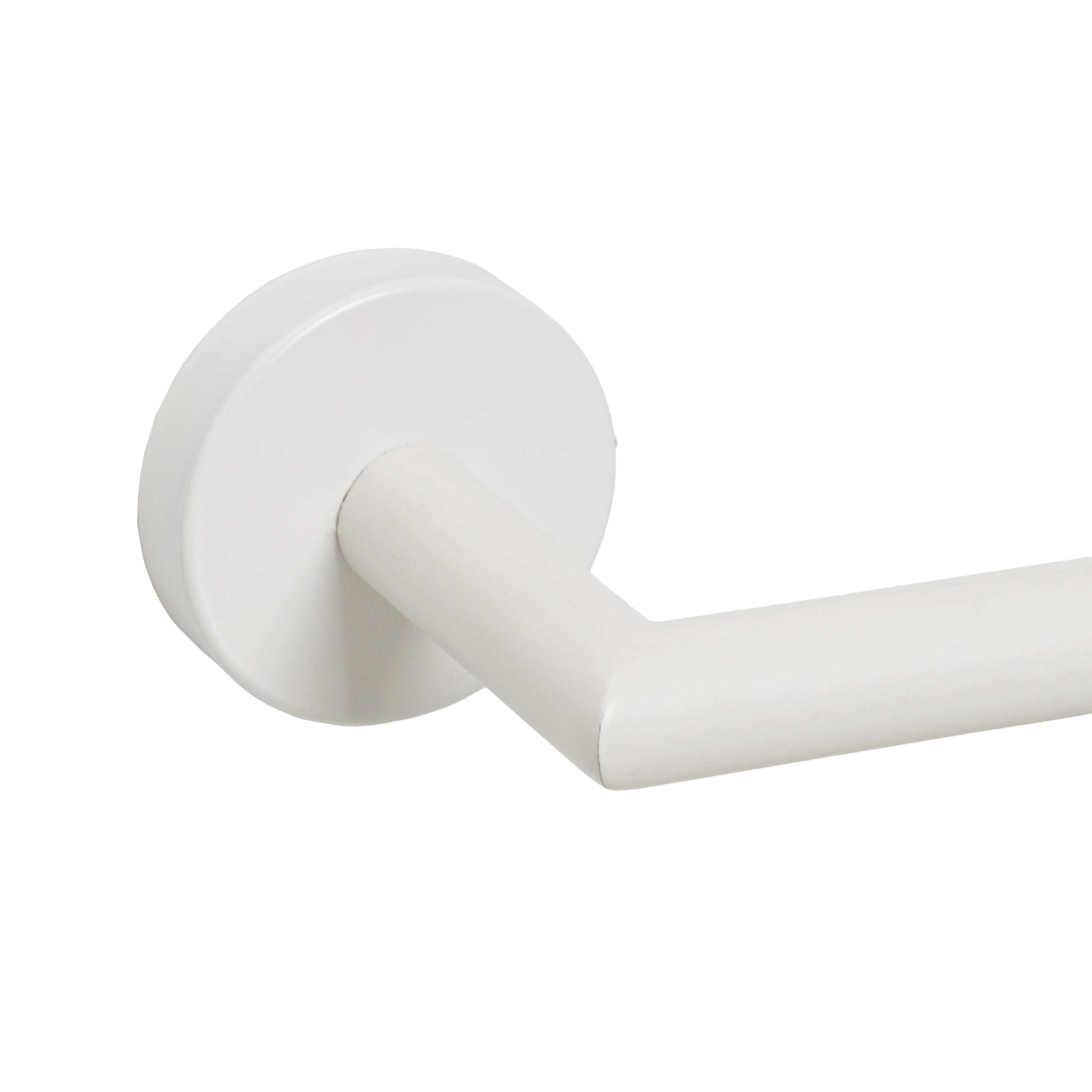 PORTARROLLOS METAL-BAMBÚ BLANCO 18 X 8 X 5 CM 2