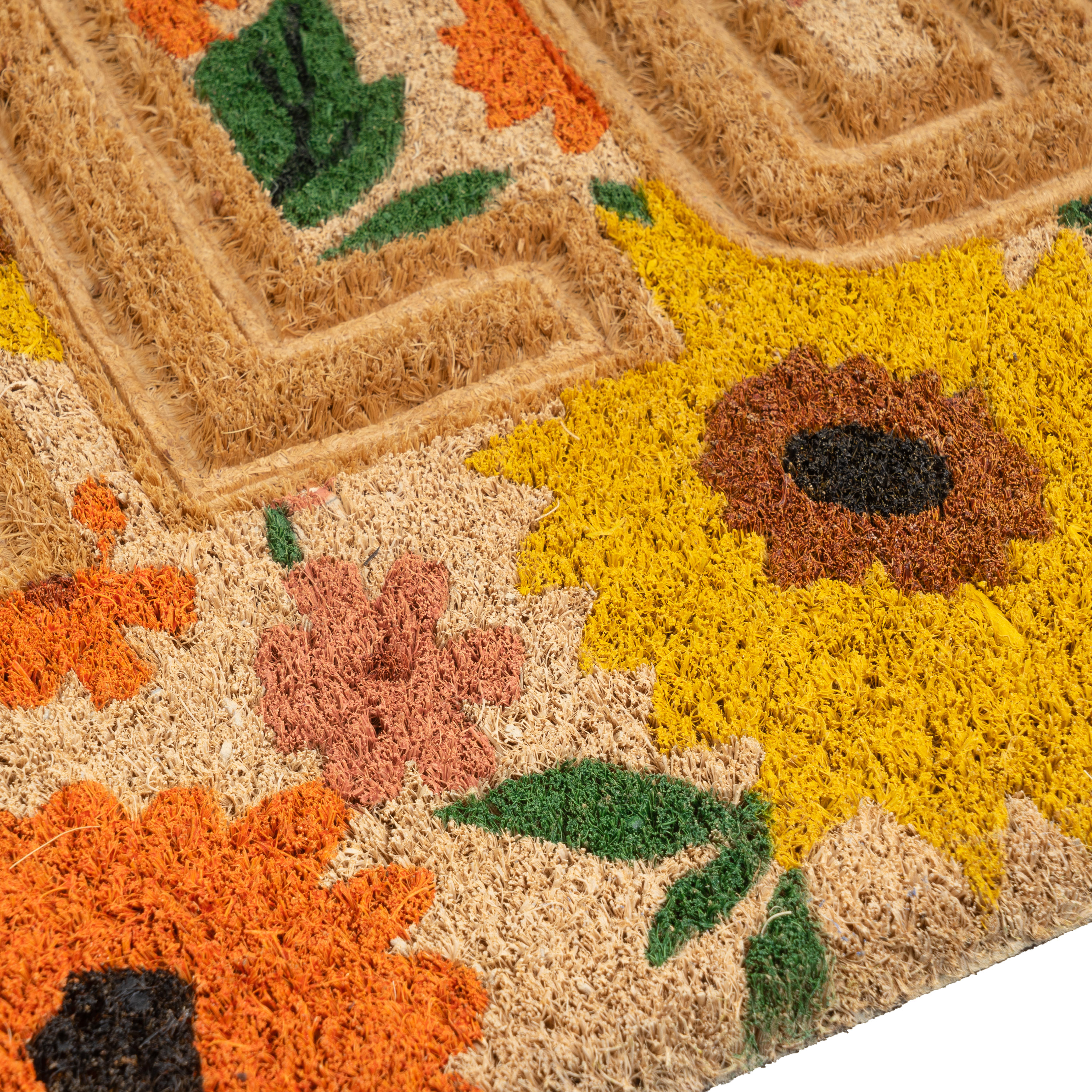 FELPUDO SUNFLOWER FIBRA DE COCO 60 X 40 X 1,50 CM 2