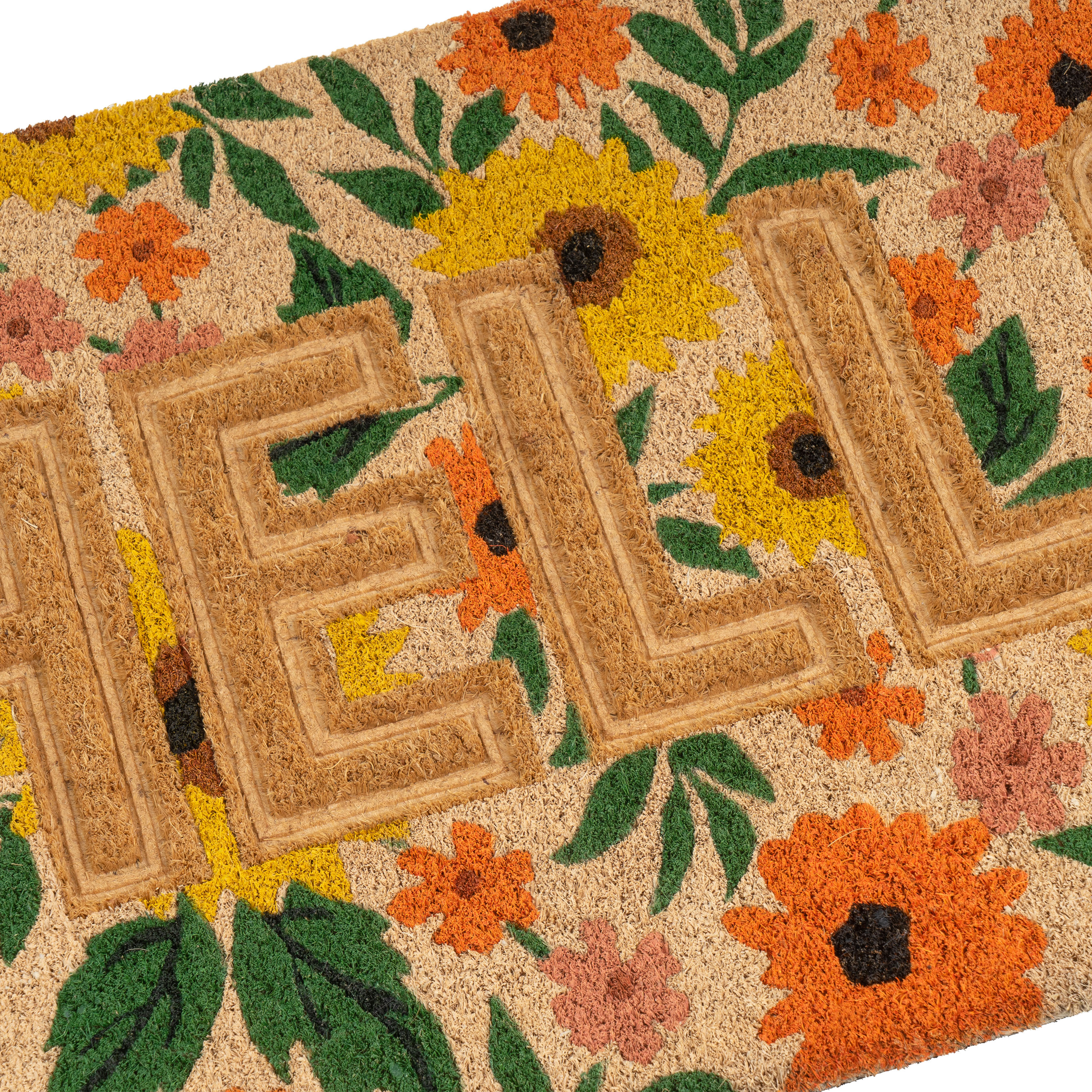 FELPUDO SUNFLOWER FIBRA DE COCO 60 X 40 X 1,50 CM 3