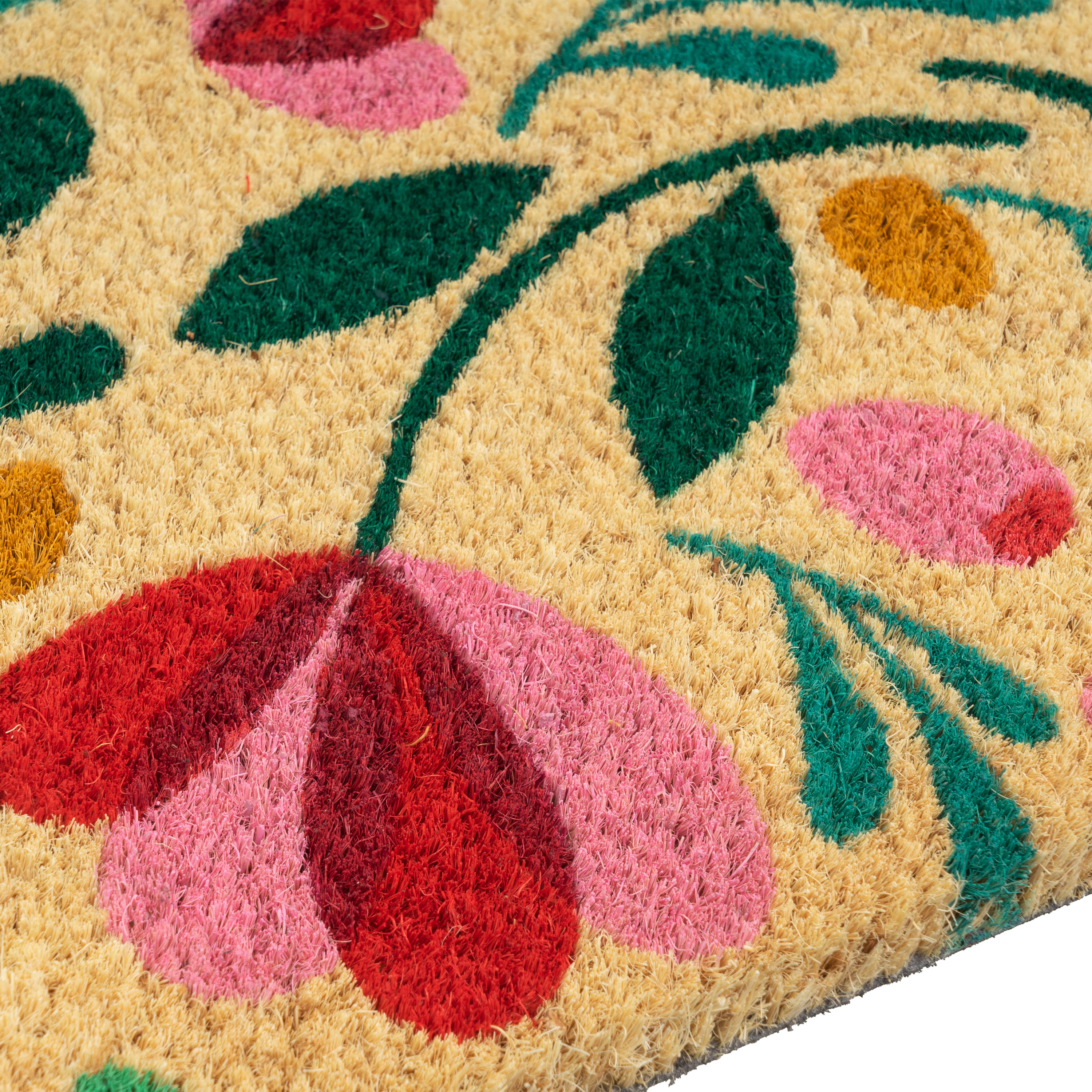 FELPUDO ROSE FIBRA DE COCO 60 X 40 X 1,50 CM 2