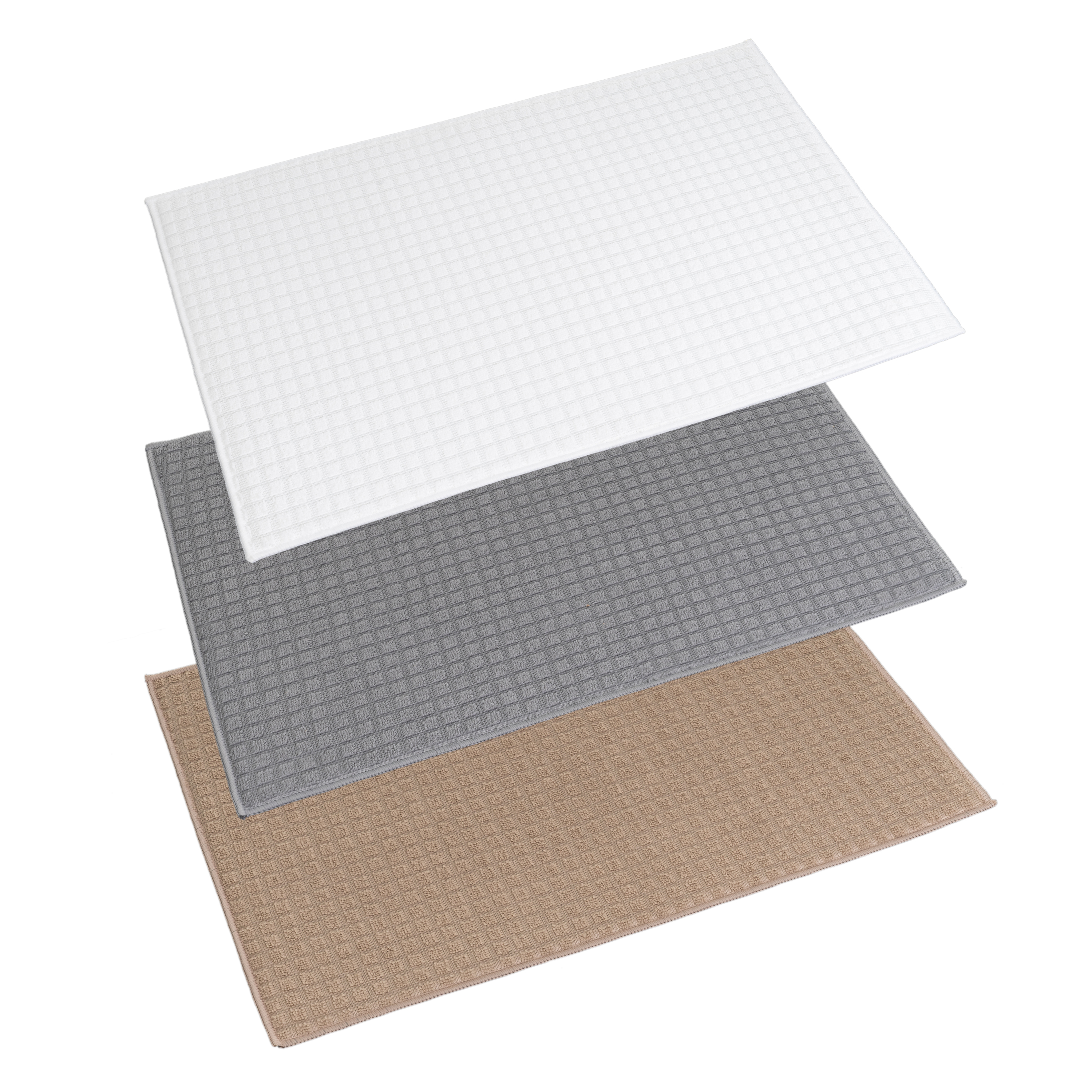 ALFOMBRILLA ESCURREPLATOS POLIÉSTER 51 X 39 CM GRI