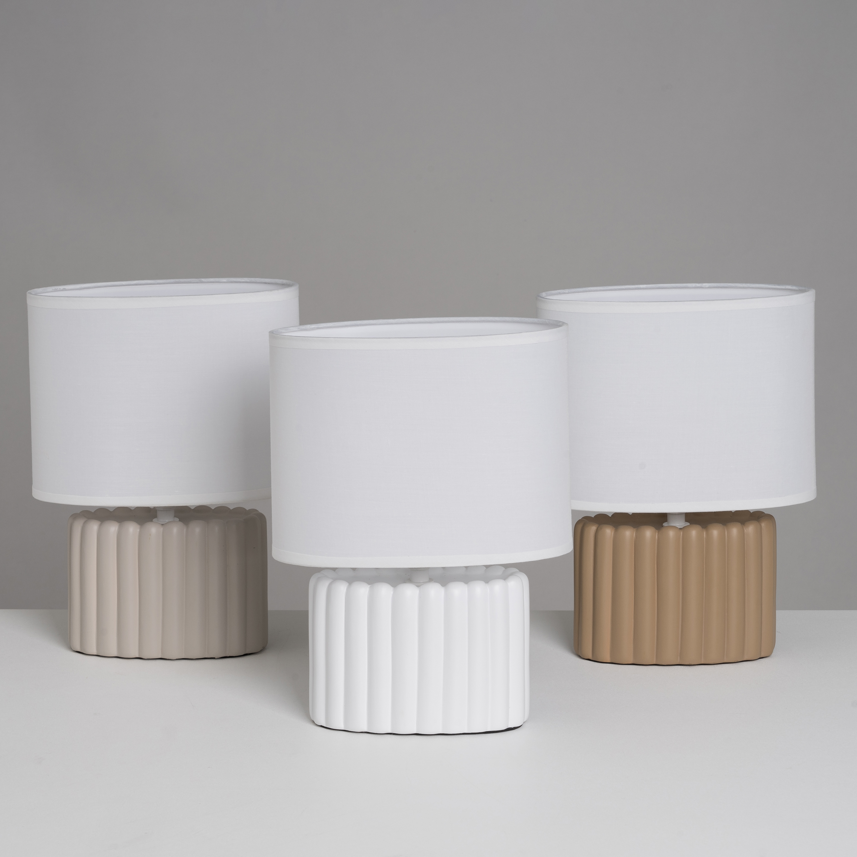 LÃ Â MPARA CERÃ Â MICA BLANCO 20 X 11 X 2 5