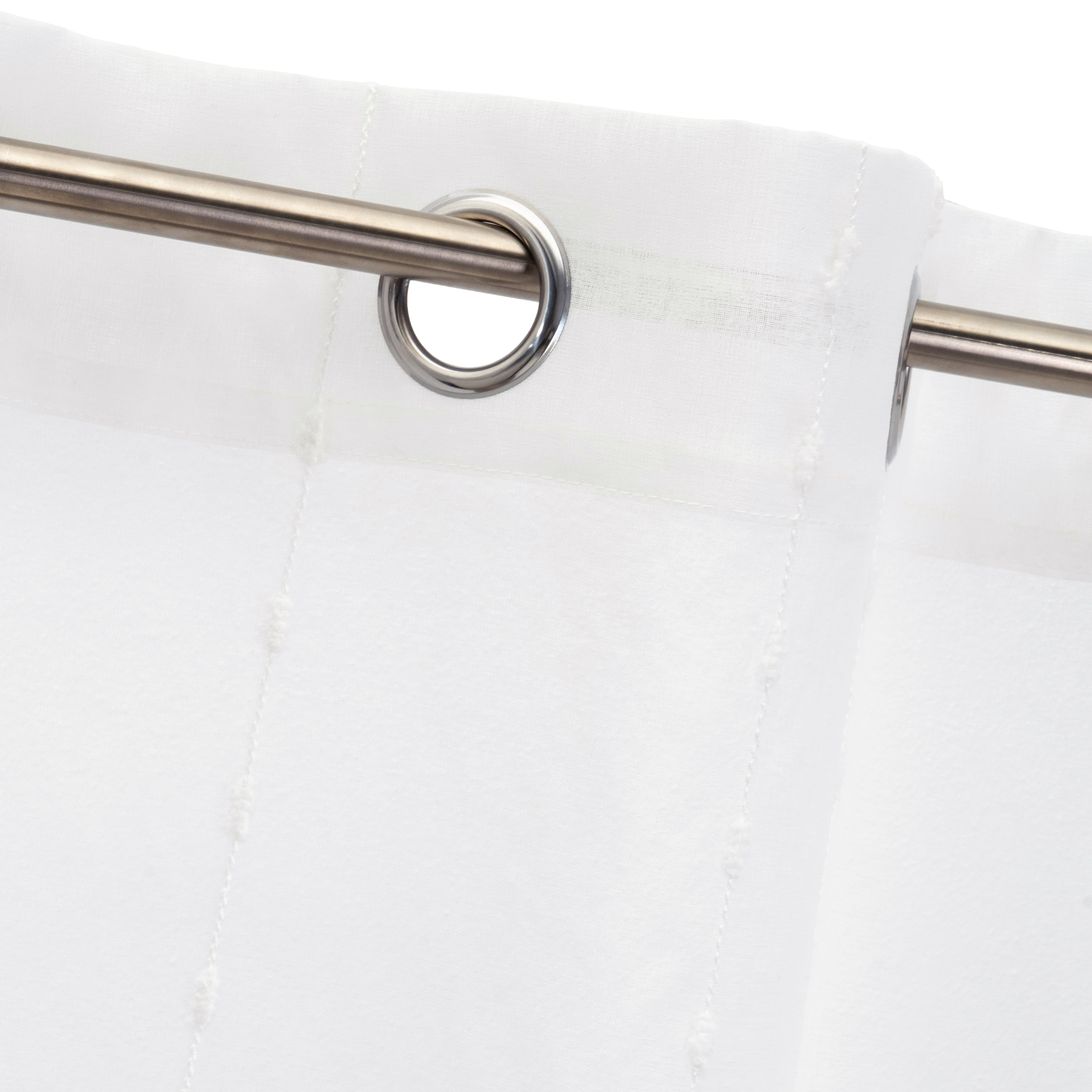 VISILLO DOLLY RAYADO GRETEL BLANCO 140 X 260 CM 3