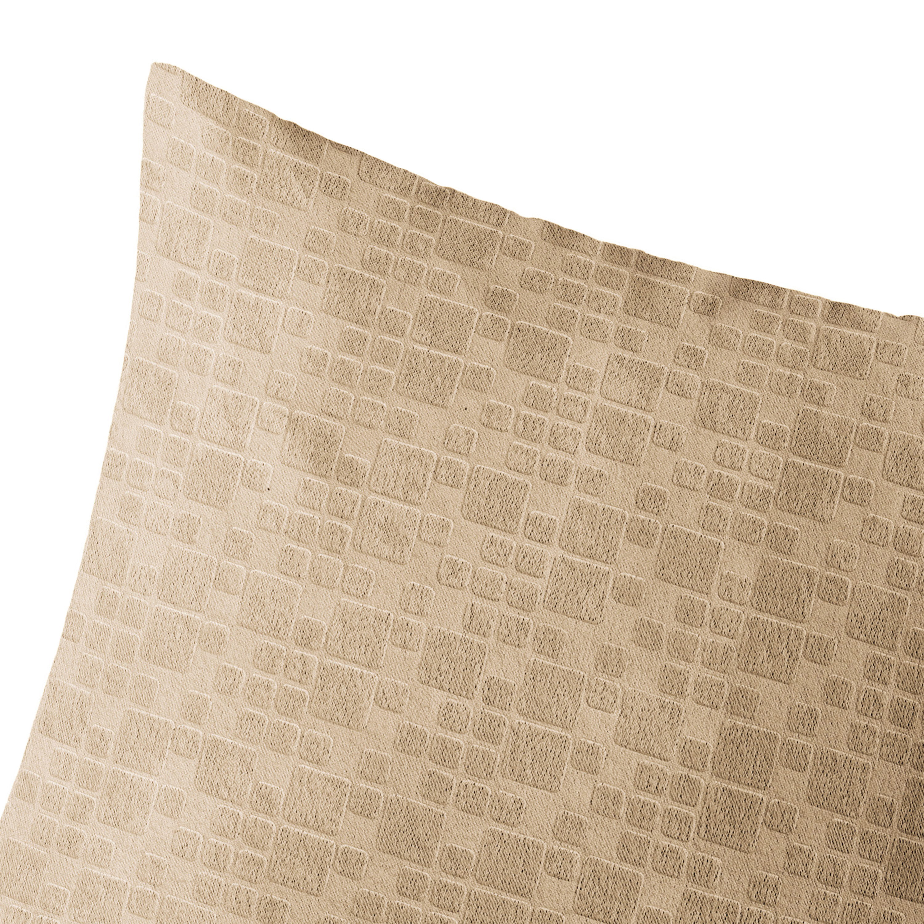 COJÃ Â N ANTELINA MALLA POLIESTER ORO-BEIGE 45 X 45 2