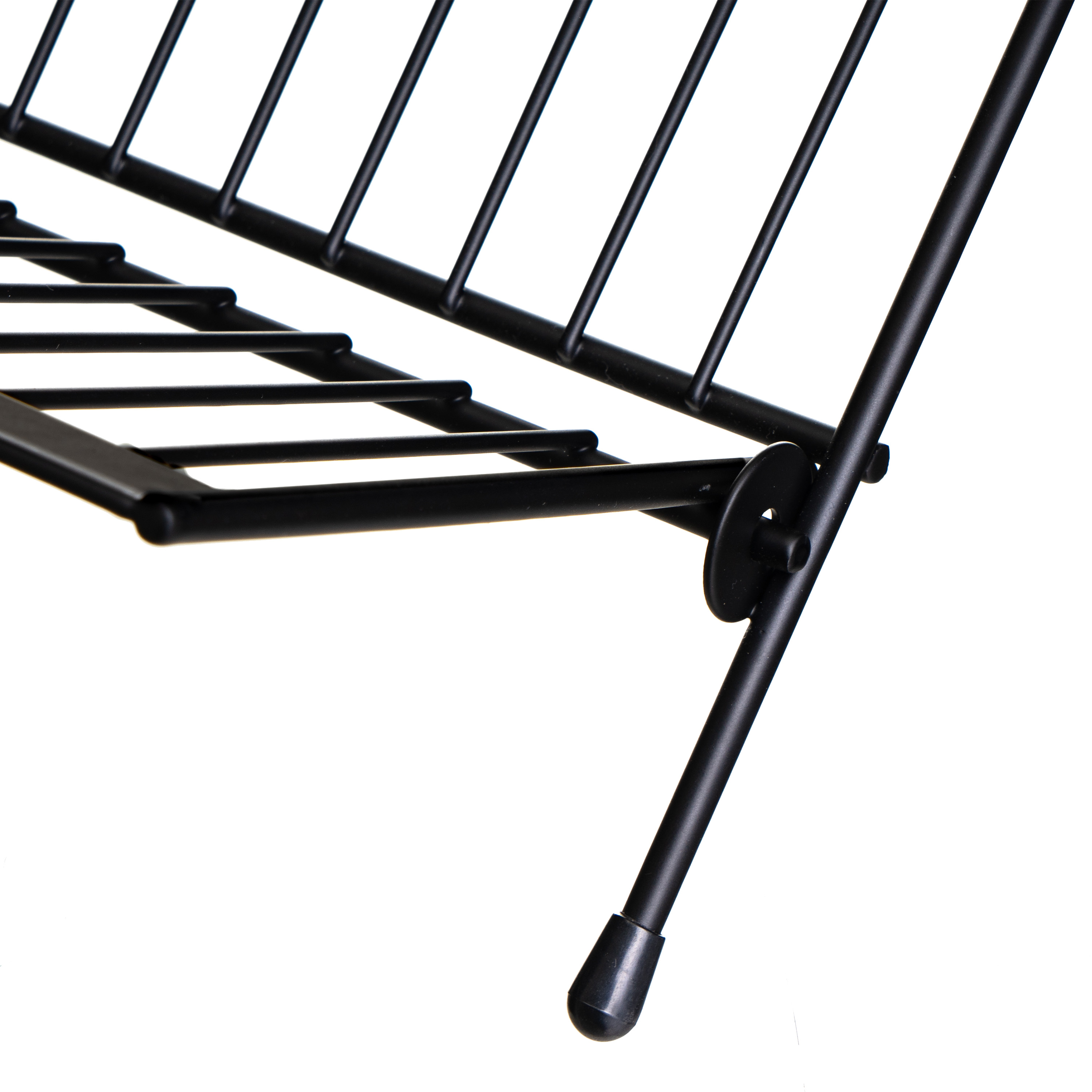 ESCURREPLATOS 2 ALTURAS METAL NEGRO 45 X 30 X 27 C 4