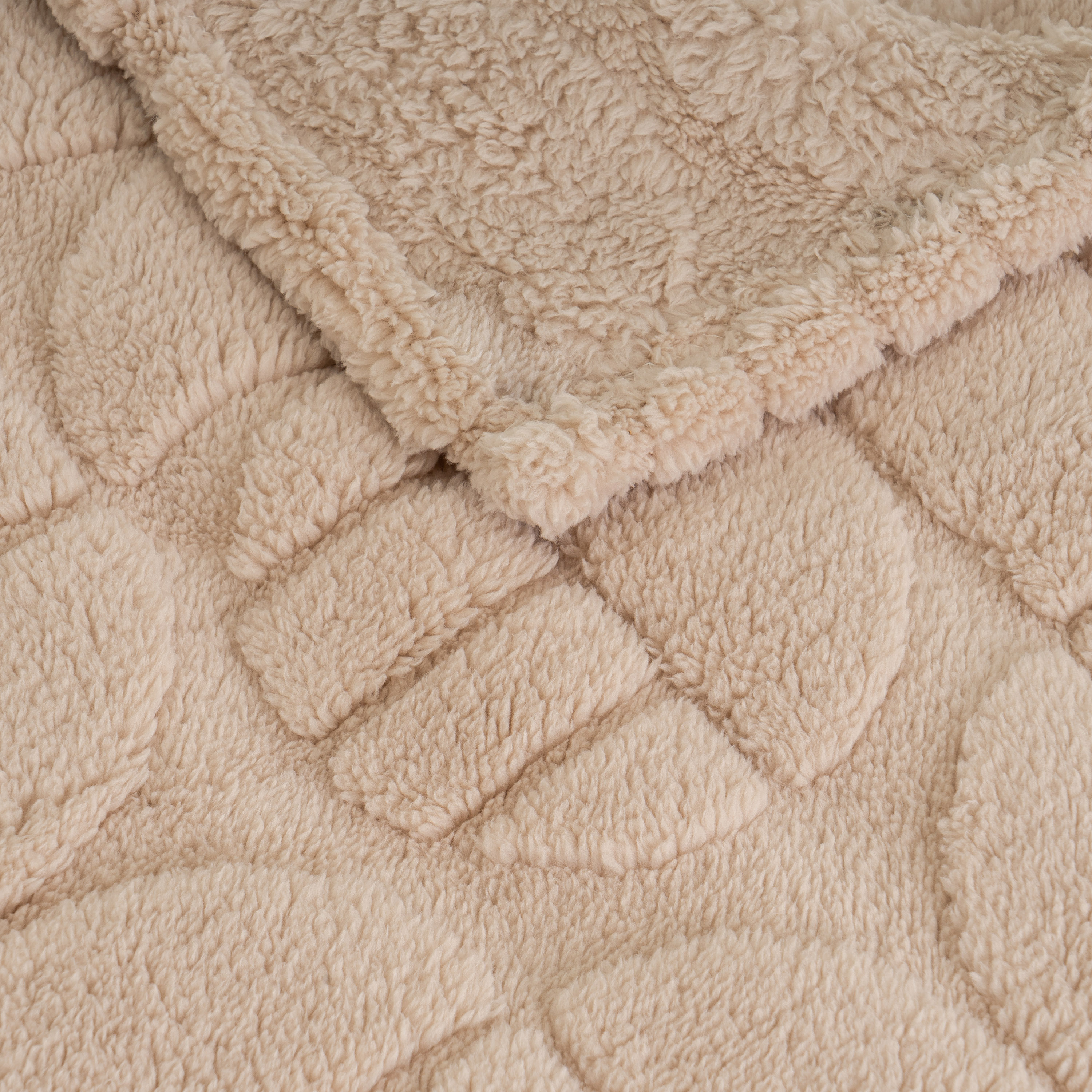 MANTA JACQUARD SHERPA MID CENTURY GRIS 130 X 160 C 2