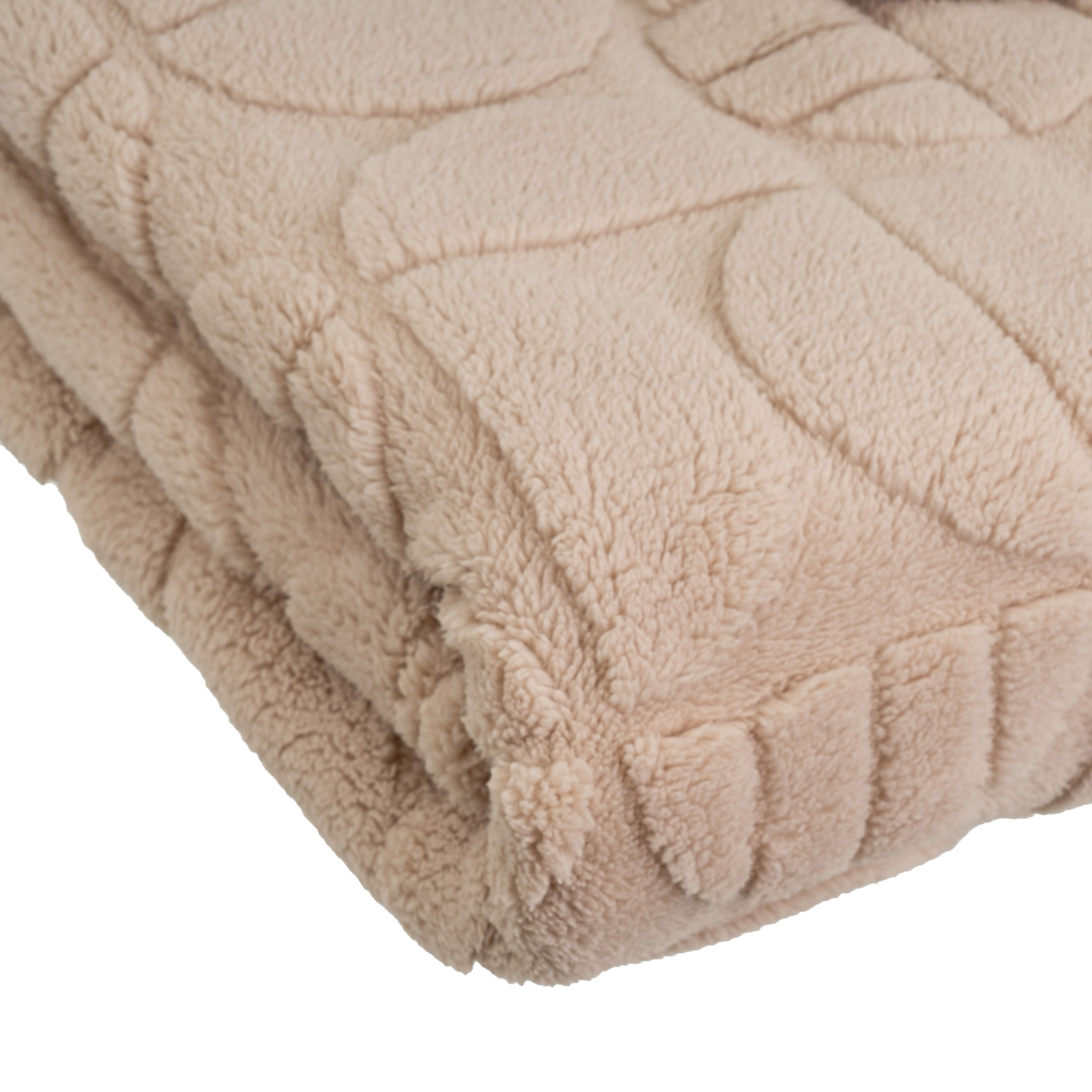 MANTA JACQUARD SHERPA MID CENTURY GRIS 130 X 160 C 3