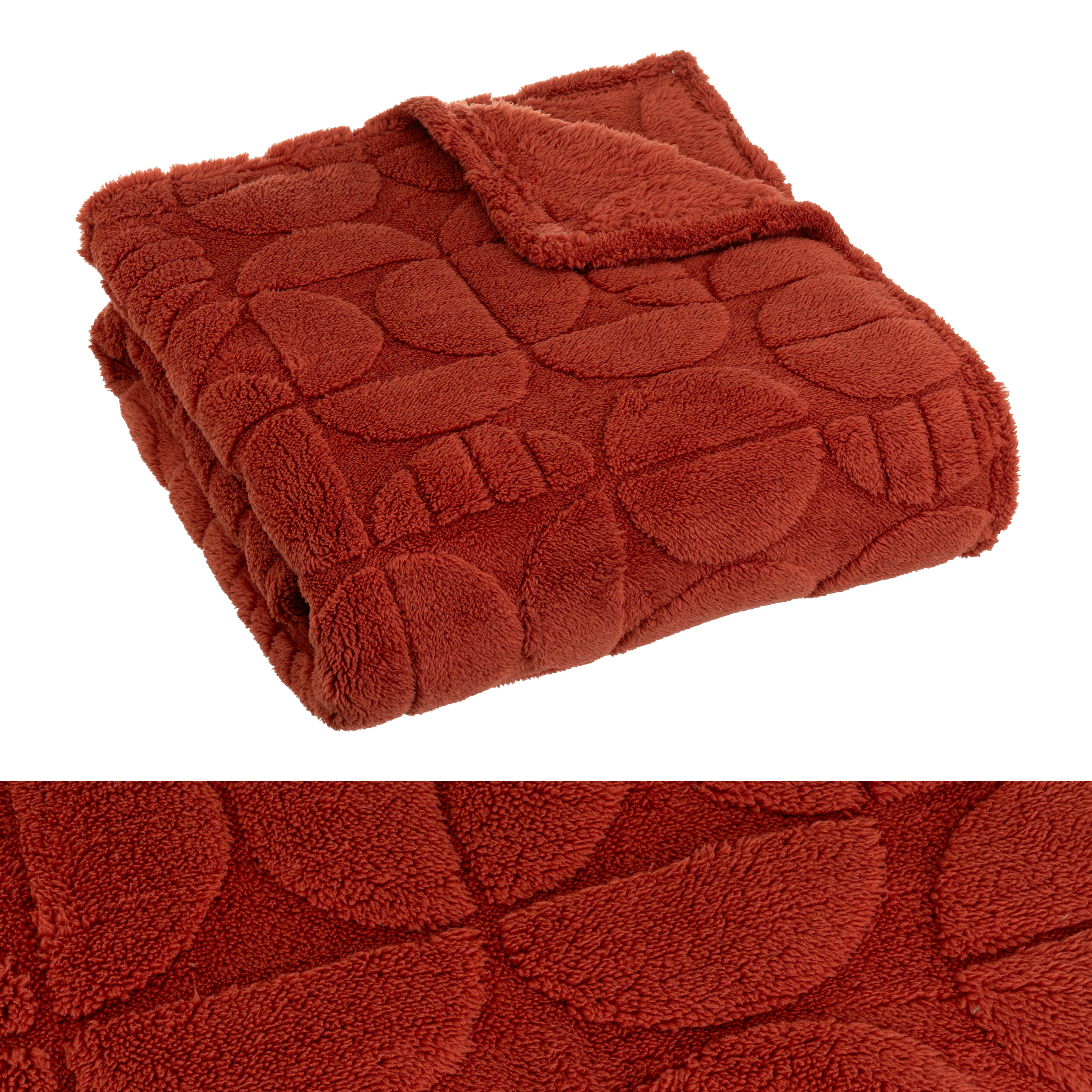 MANTA JACQUARD SHERPA MID CENTURY 130 X 160 CM