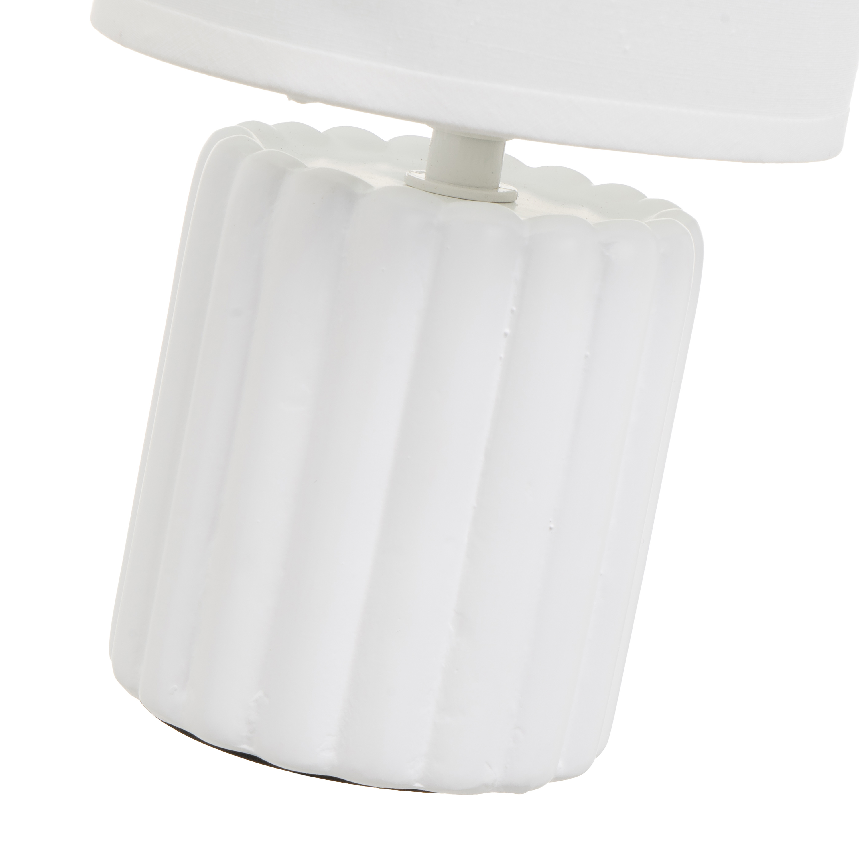 LÃ Â MPARA CERÃ Â MICA BLANCO 13 X 13 X 2 3