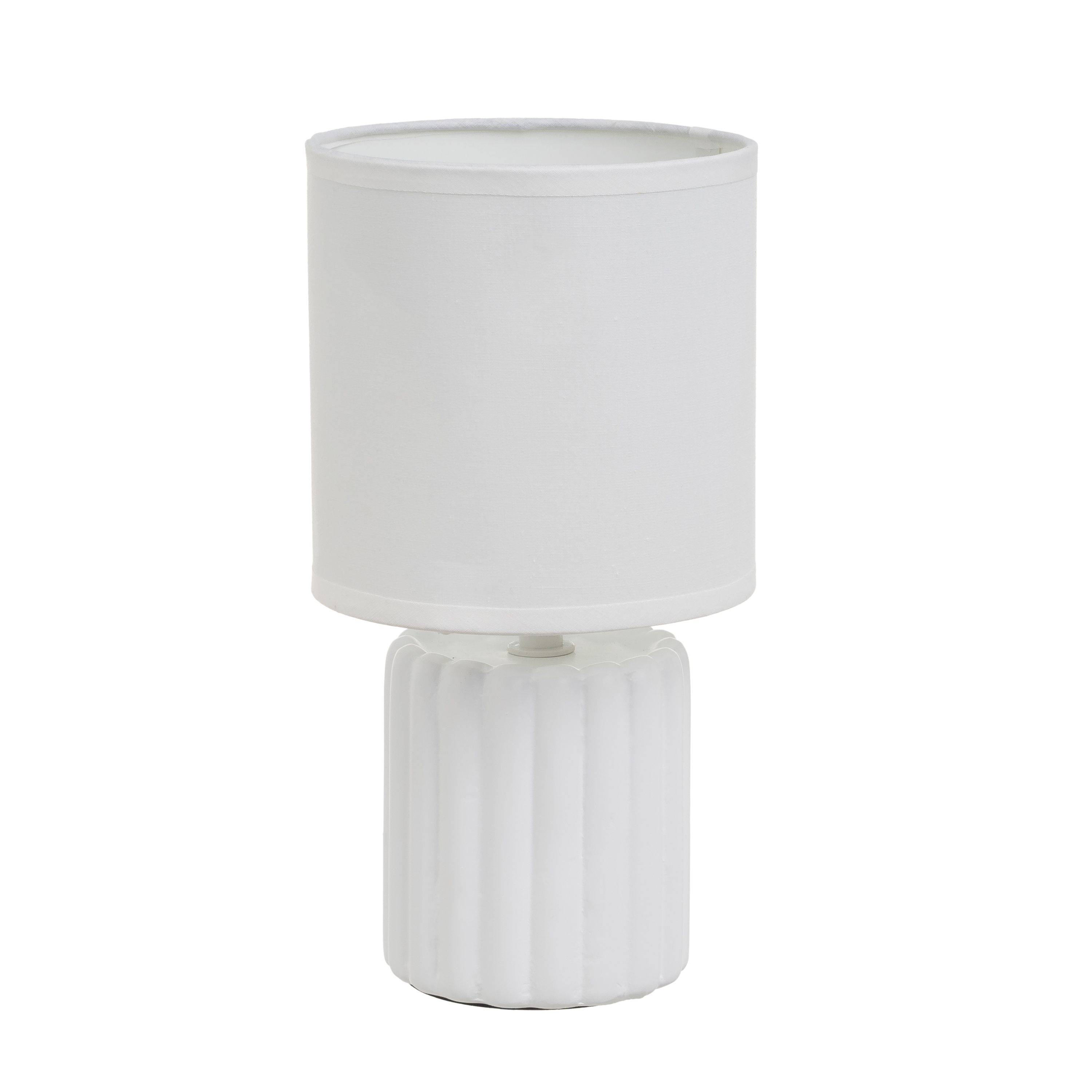 LÃ Â MPARA CERÃ Â MICA BLANCO 13 X 13 X 2