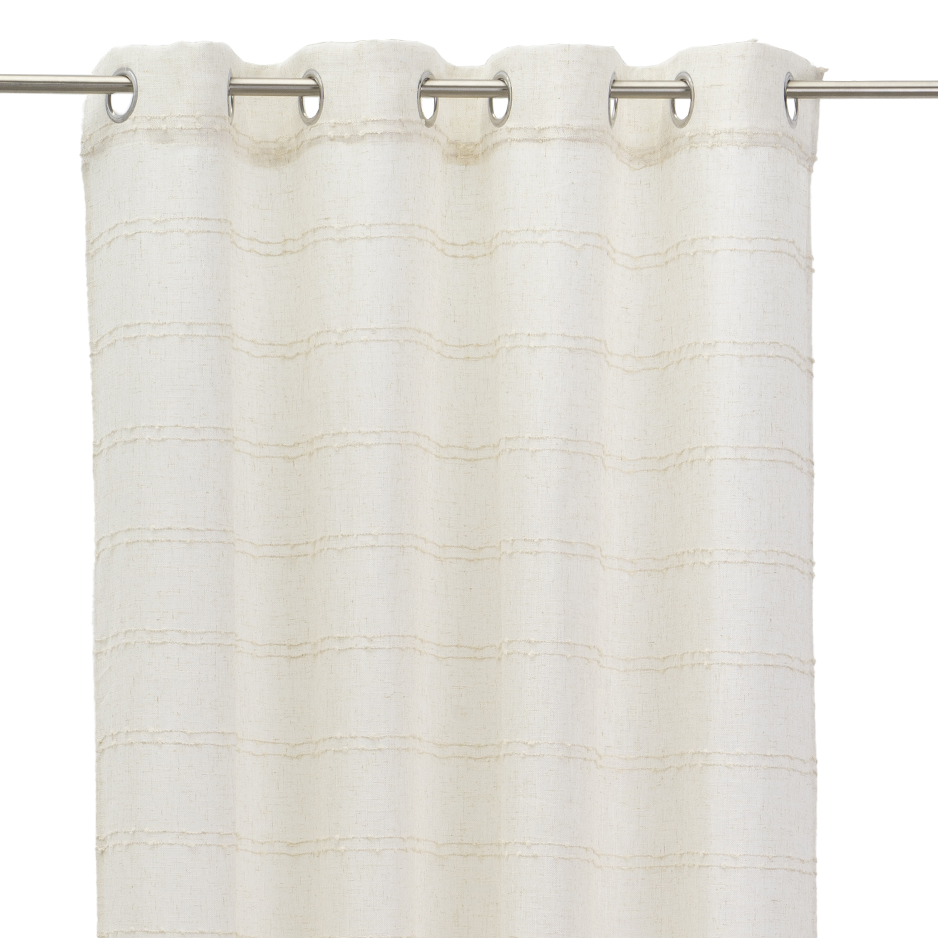 CORTINA FAUX LINEN RAYA CALADA NODES 140 X 260 CM 2