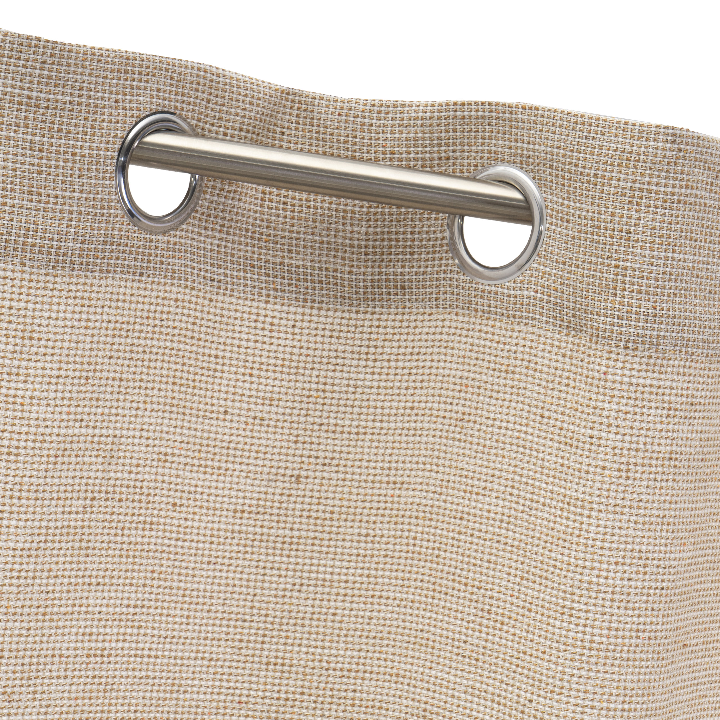 CORTINA FAUX COTTON TEÑIDO CUADRILLE 140 X 260 CM 4