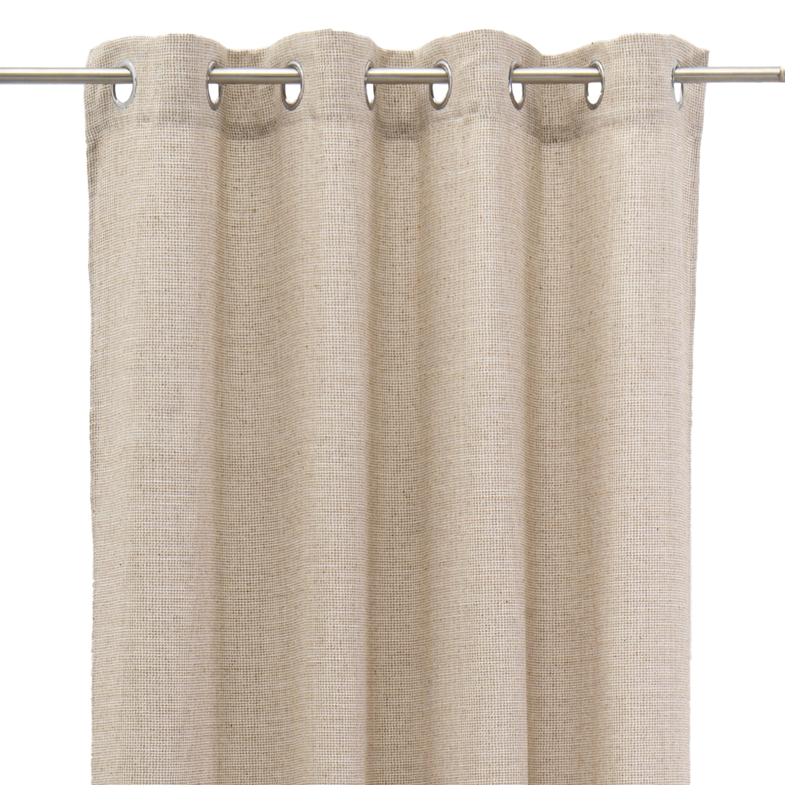 CORTINA FAUX COTTON TEÃ Â IDO CUADRILLE 140 X 260 