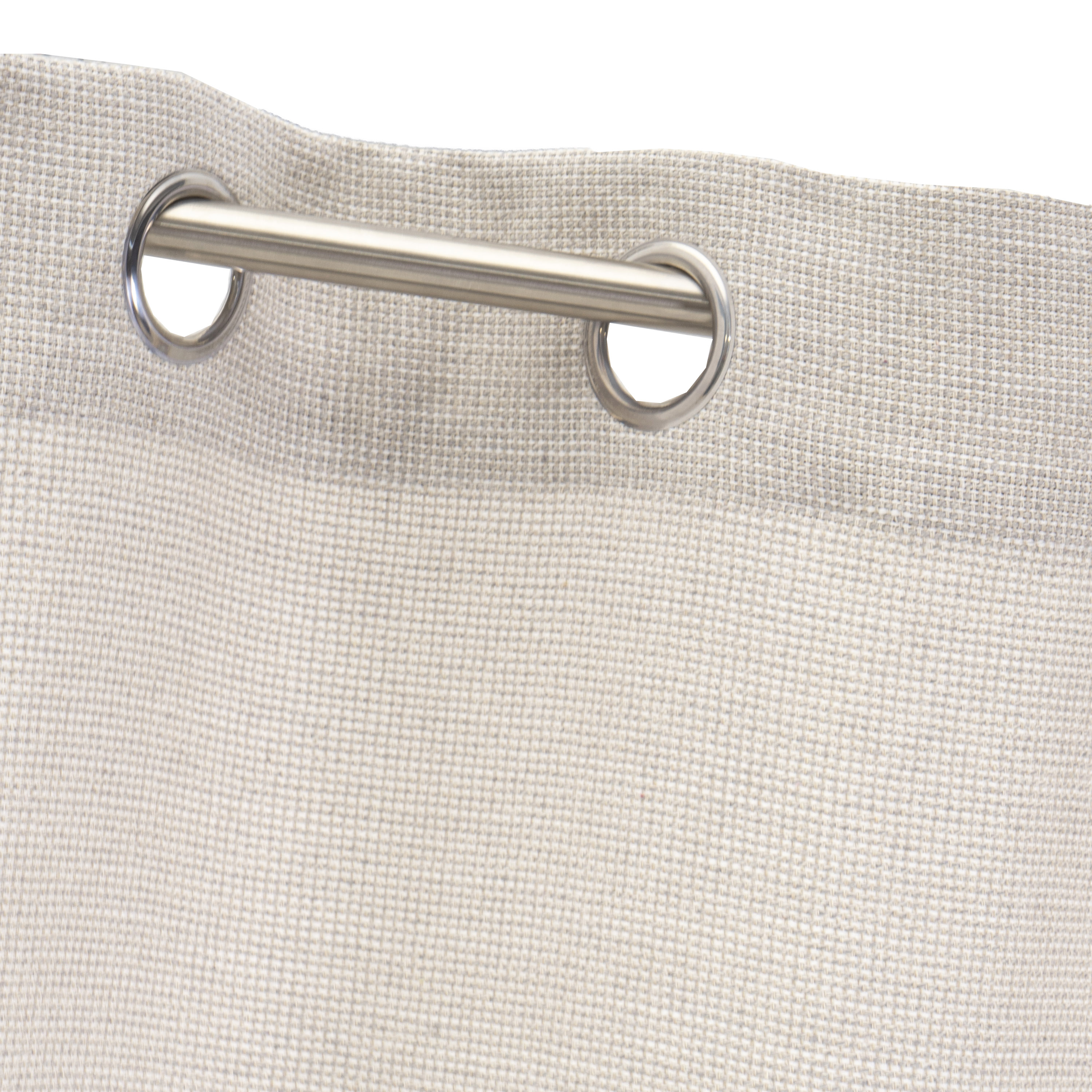 CORTINA FAUX COTTON TEÑIDO CUADRILLE 140 X 260 CM 3