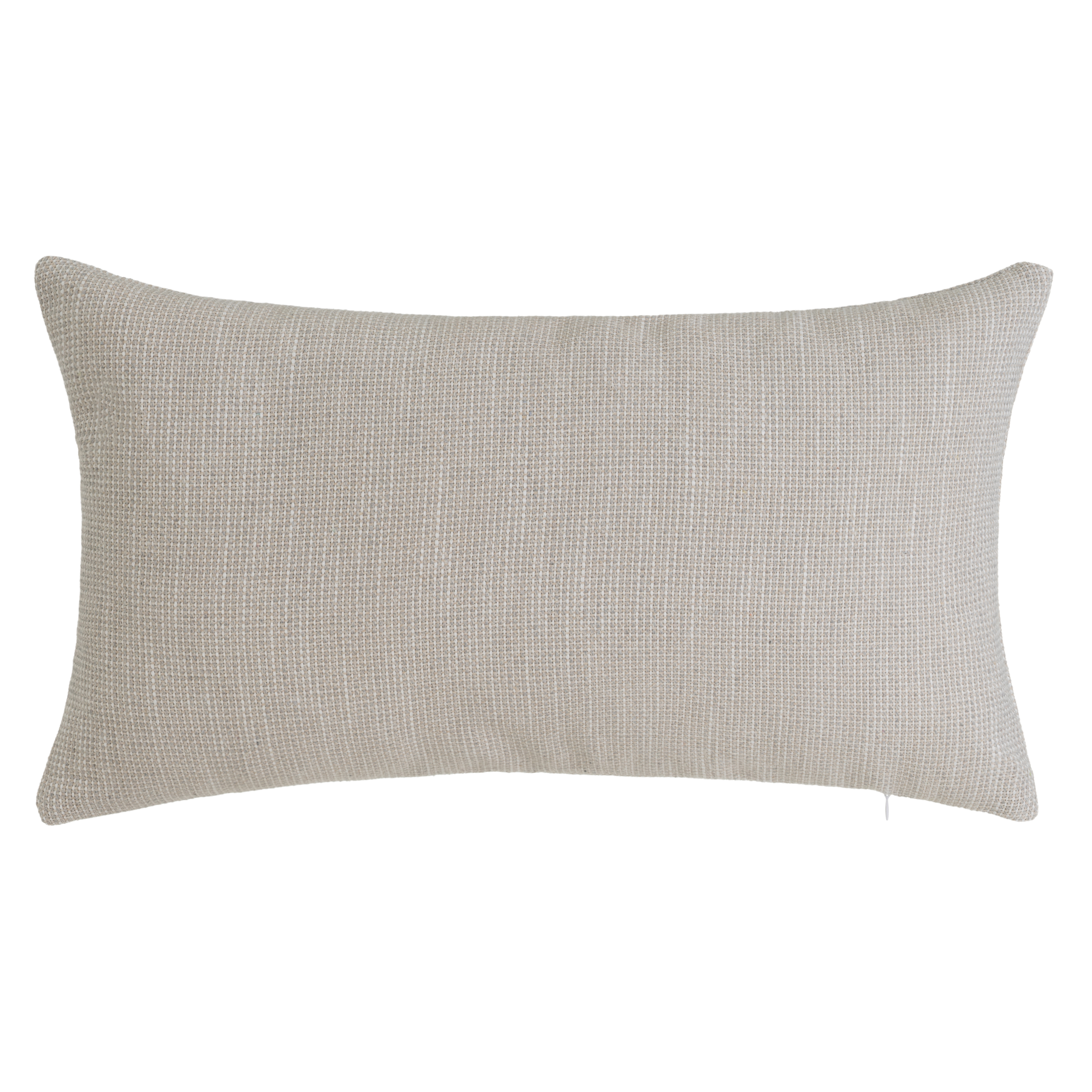 COJÃ Â N FAUX COTTON TEÃ Â IDO CUADRILLE GRIS 50 X 3