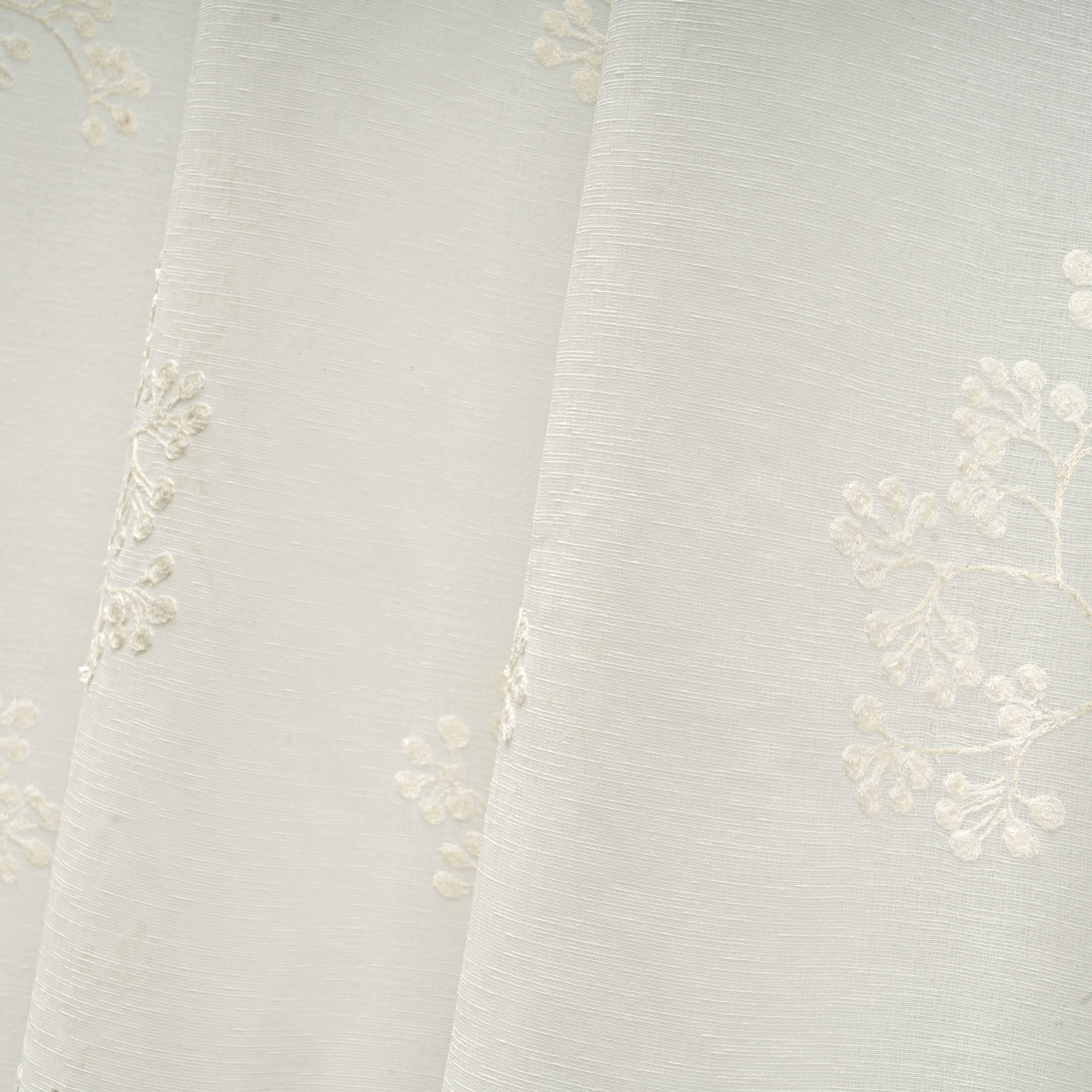 CORTINA FAUX LINEN BORDADO HOLLY BLANCO 140 X 260 3