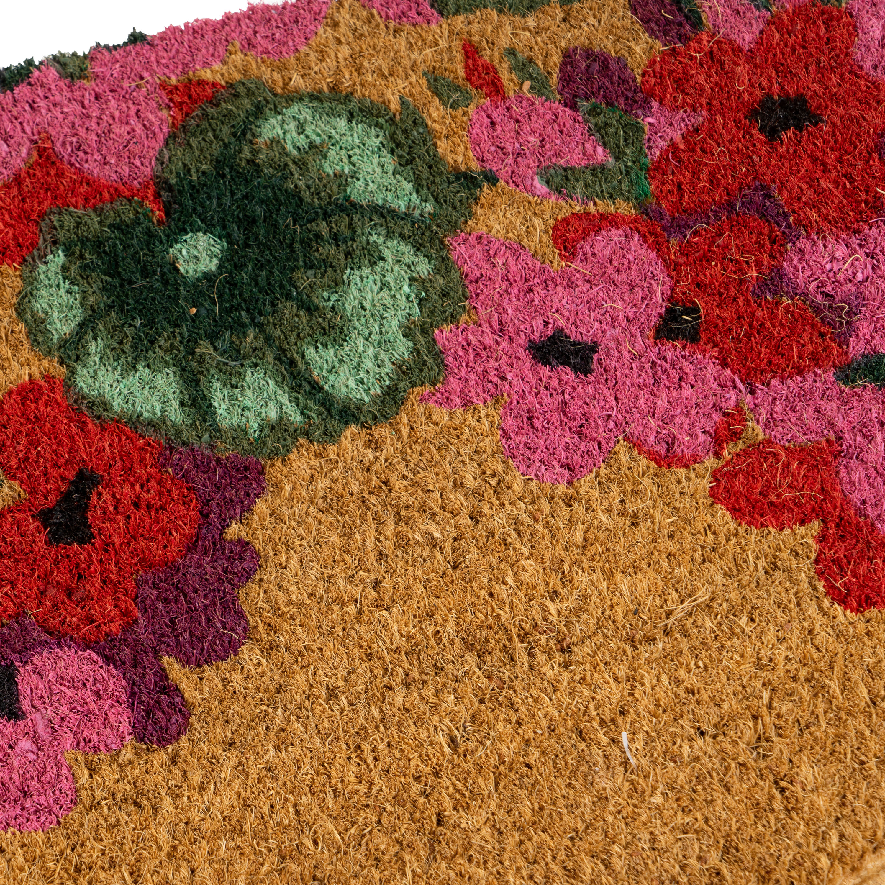 FELPUDO GERANIO FIBRA DE COCO 60 X 40 X 1,50 CM 3