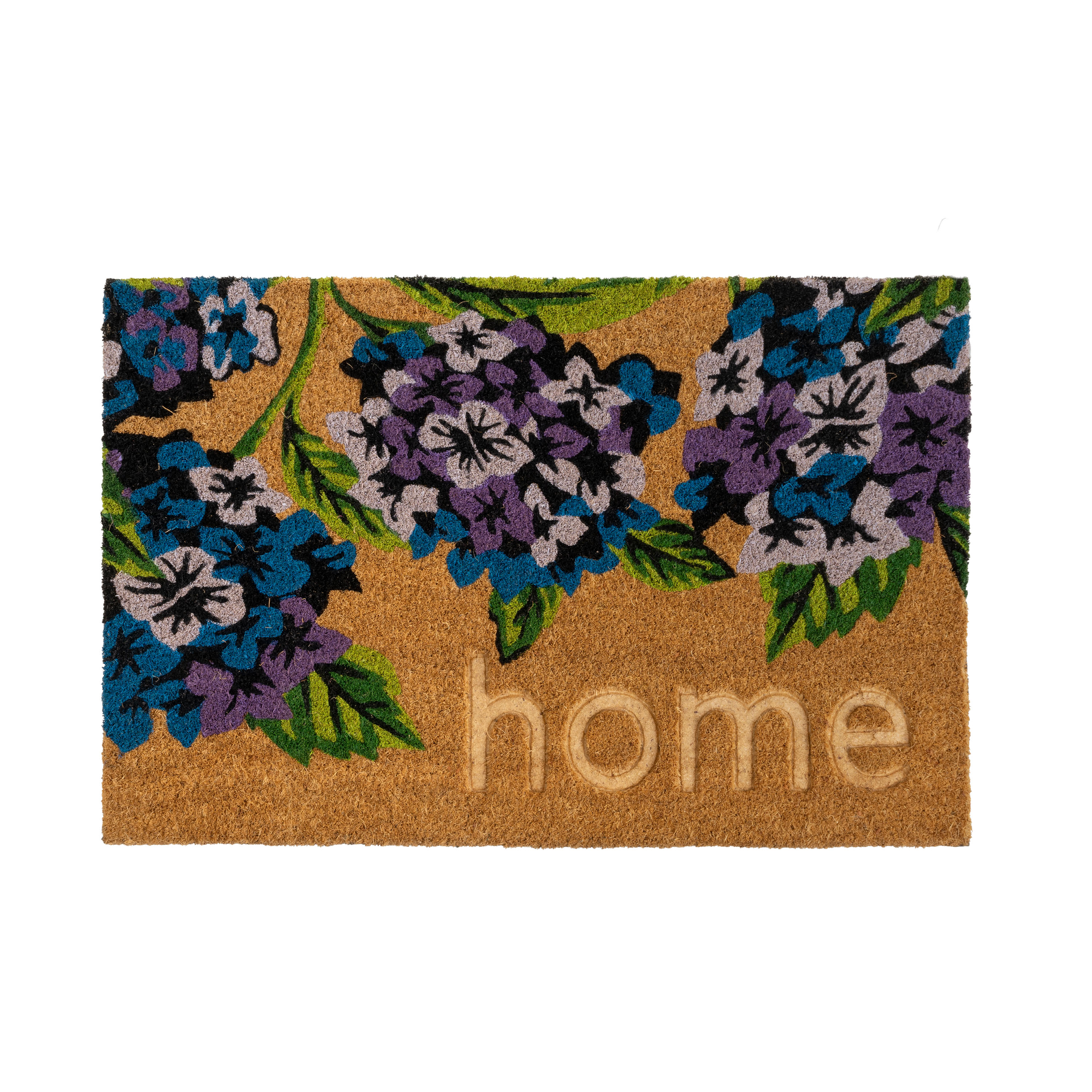 FELPUDO LAVANDA FIBRA DE COCO 60 X 40 X 1,50 CM