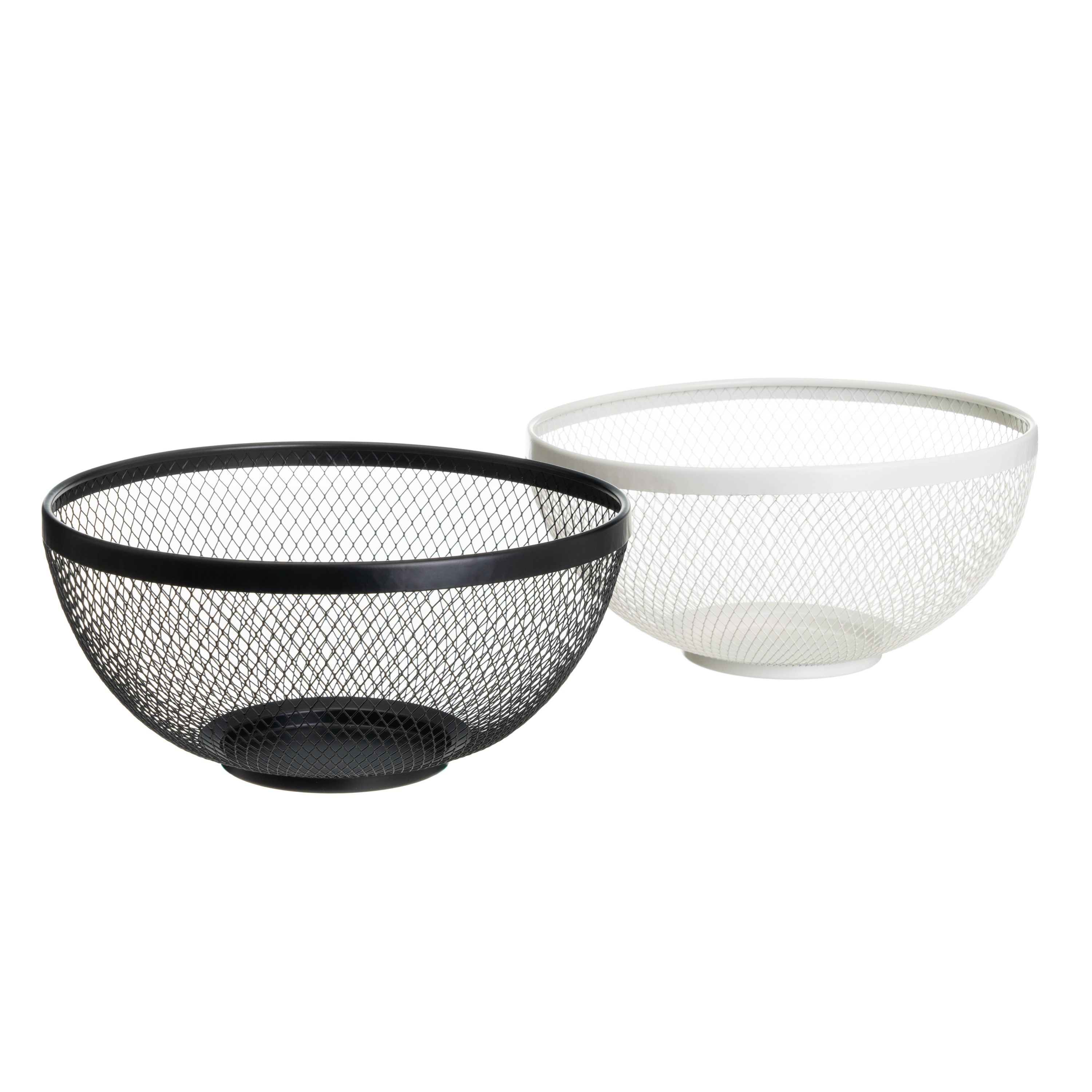 FRUTERO METAL 26 X 26 X 13 CM NEGRO