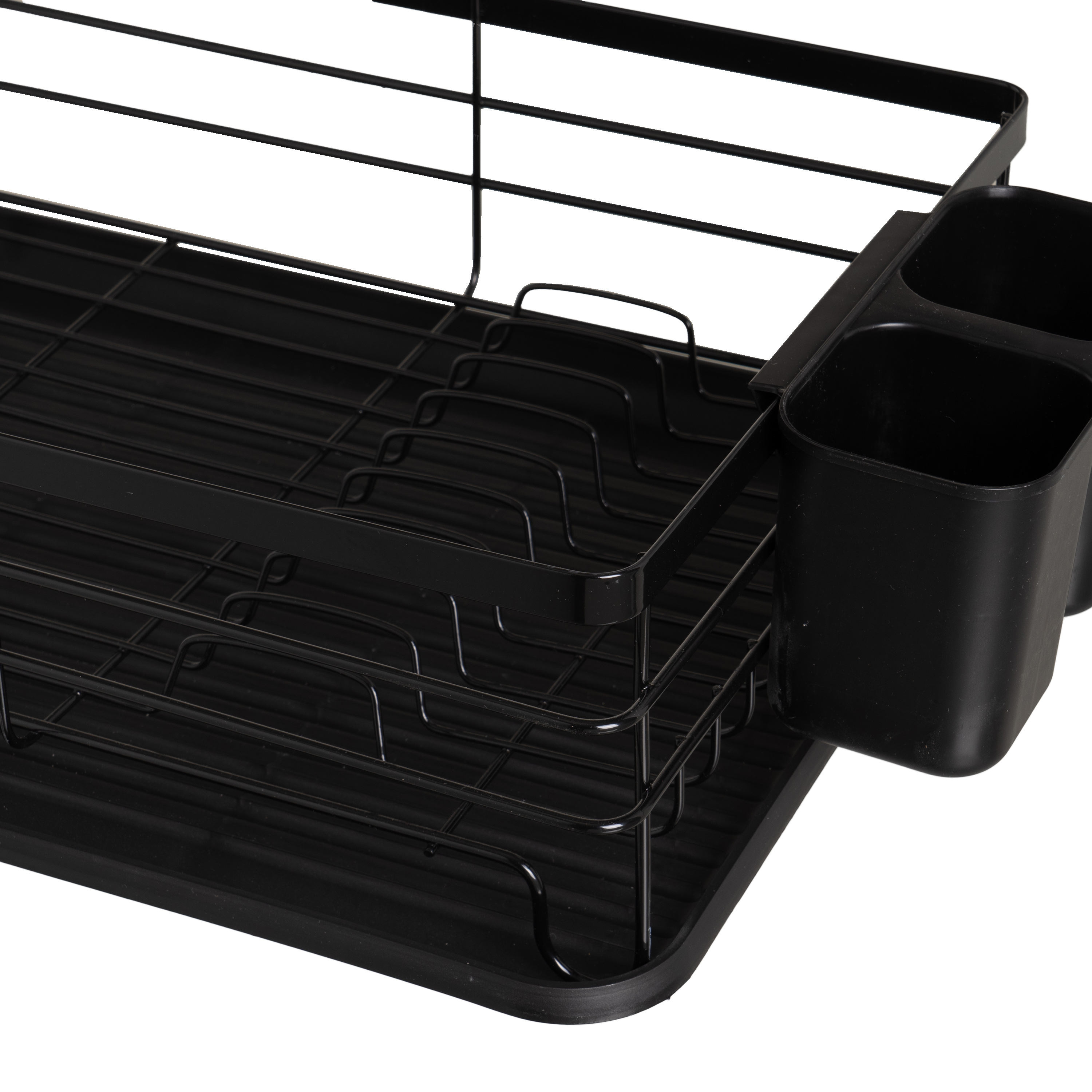 ESCURREPLATOS METAL NEGRO 42 X 31 X 14 CM 3