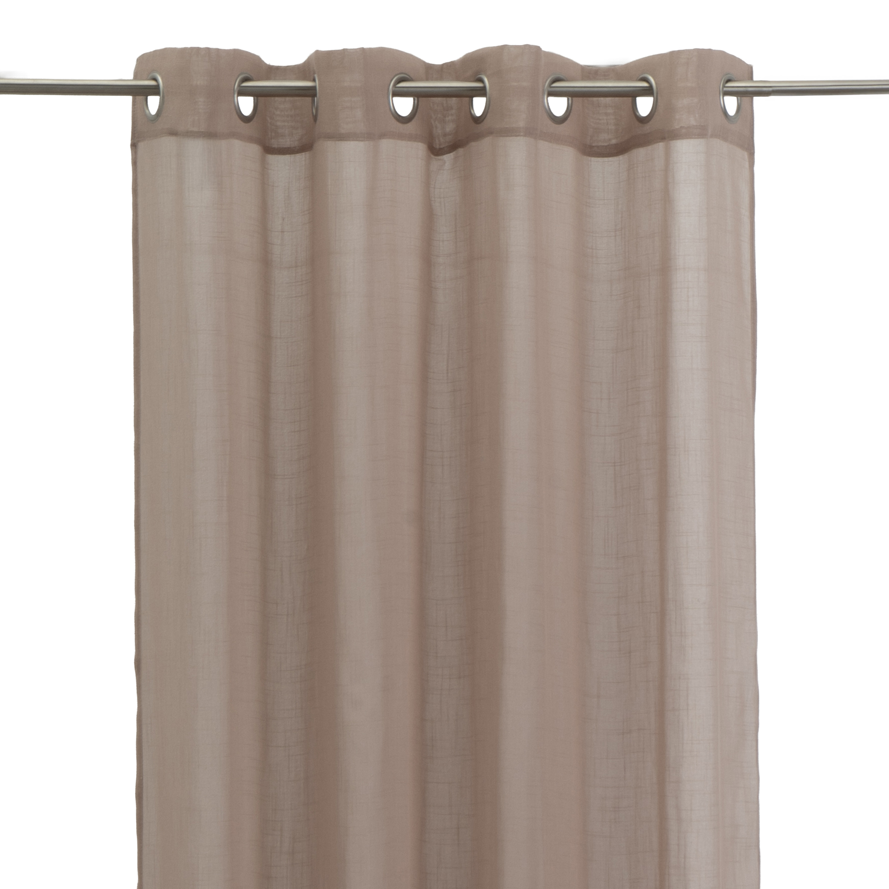VISILLO TEÑIDO AURA POLIÉSTER BEIGE 140 X 260 CM 2