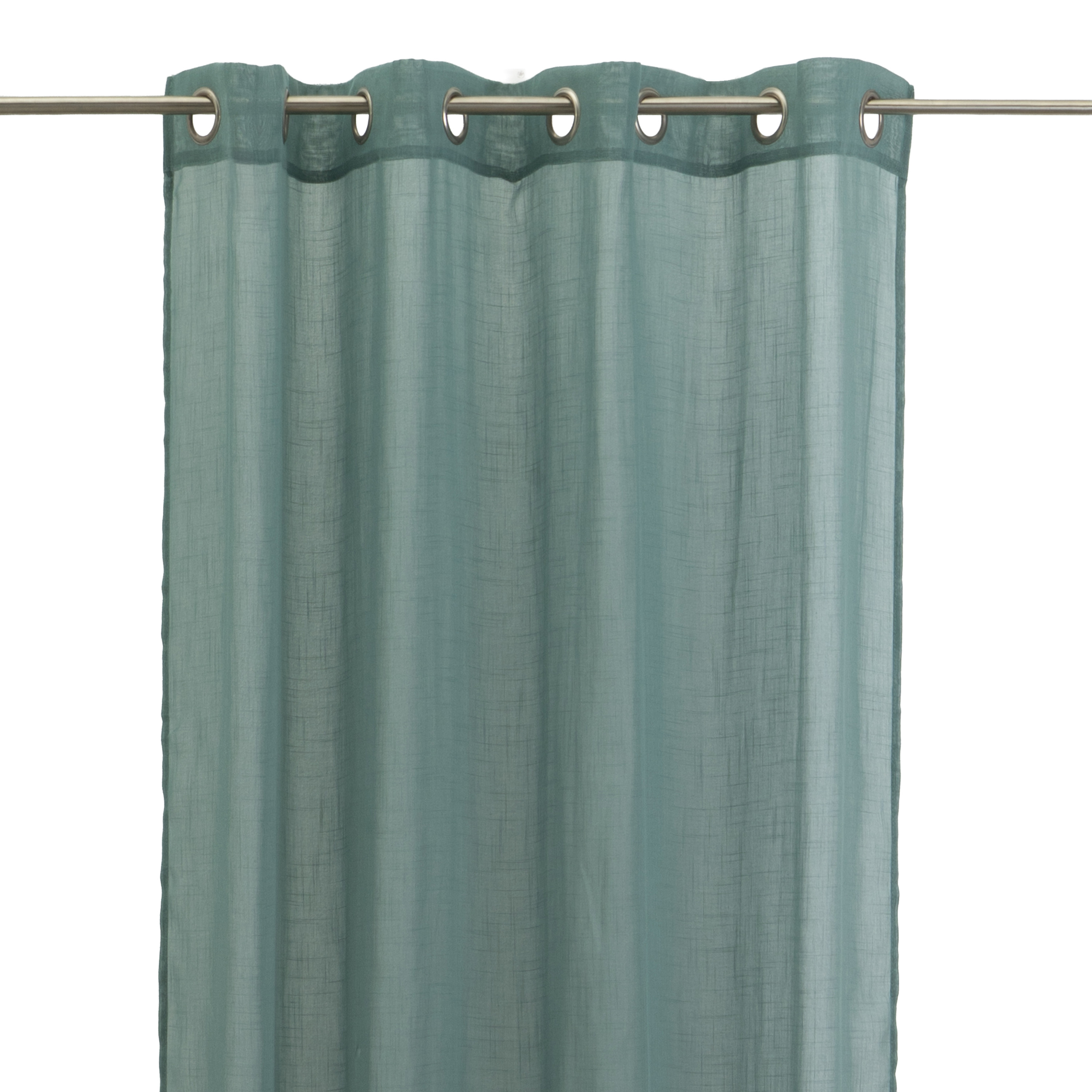 VISILLO TEÑIDO AURA POLIÉSTER TURQUESA 140 X 260 C 4