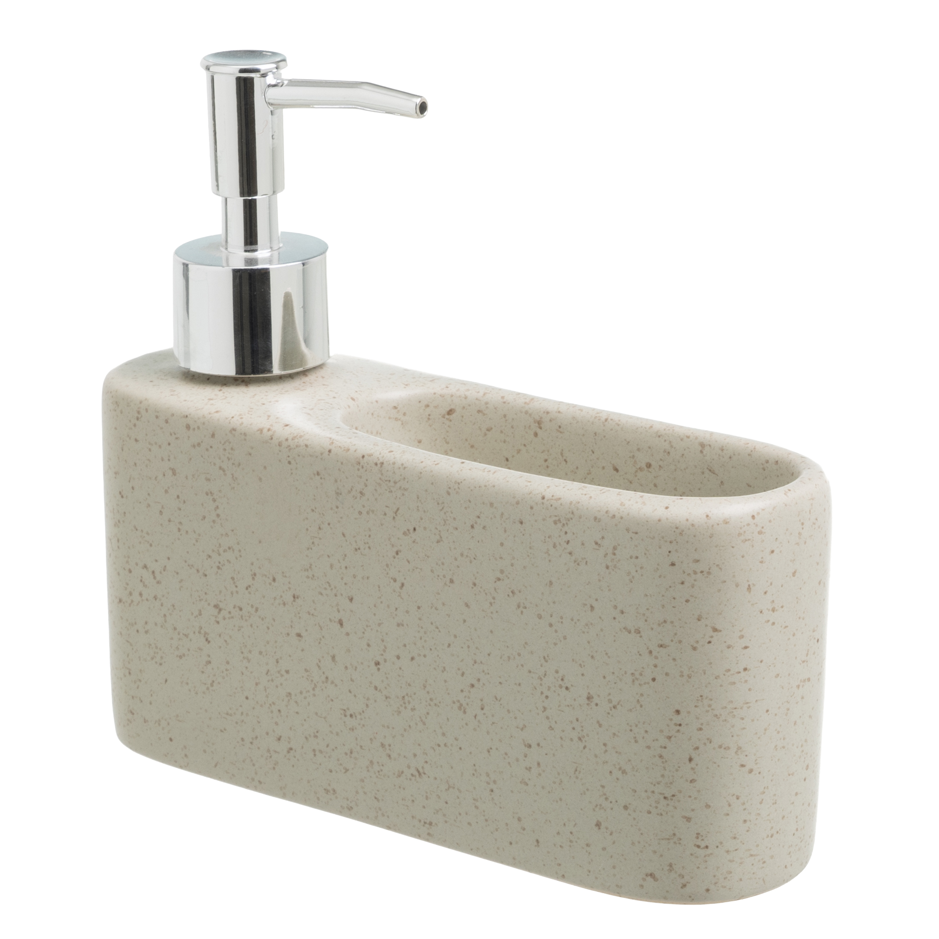 DISPENSADOR COCINA  CERÁMICA 16 X 5 X 14 CM  BEIGE 2