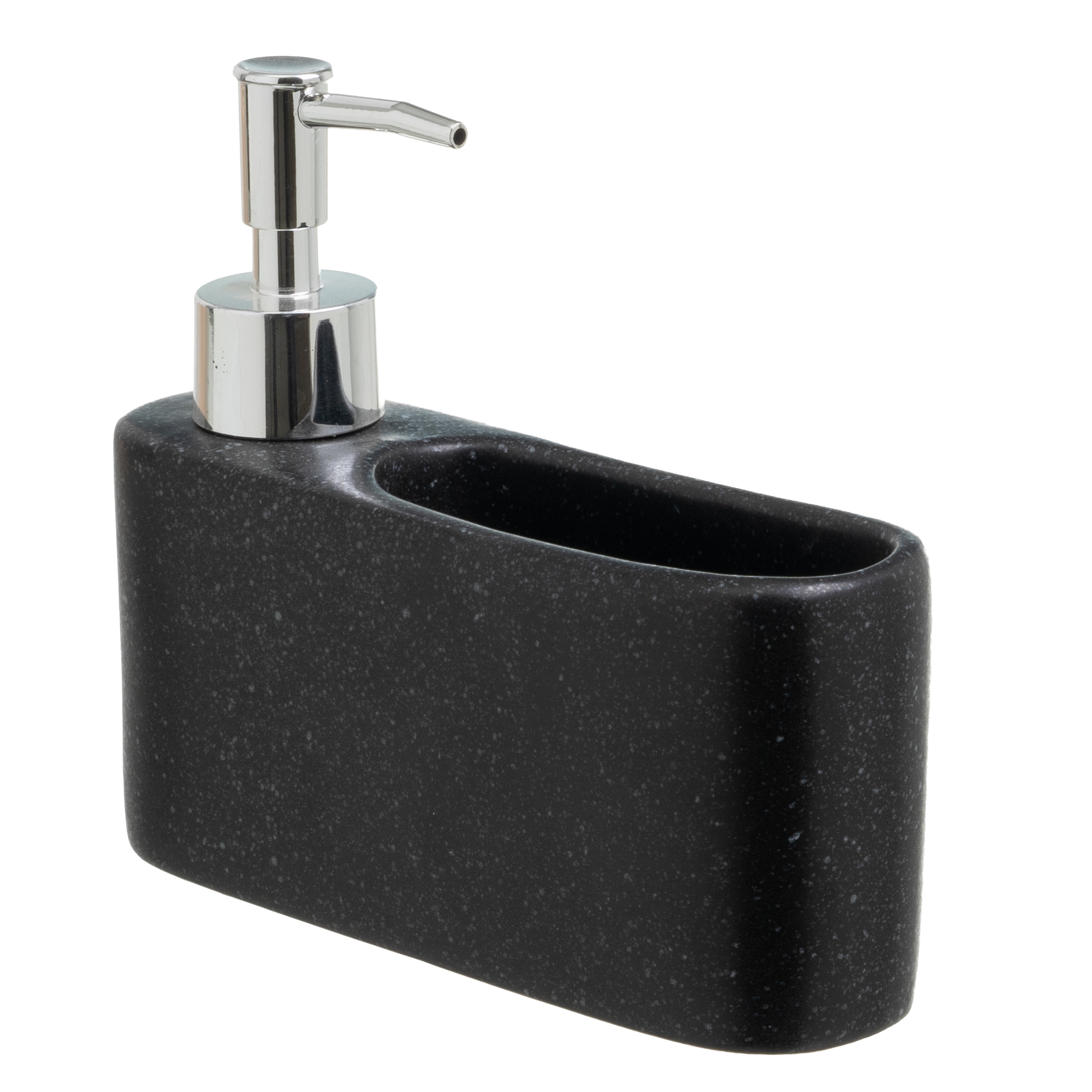 DISPENSADOR COCINA  CERÁMICA 16 X 5 X 14 CM  NEGRO 2